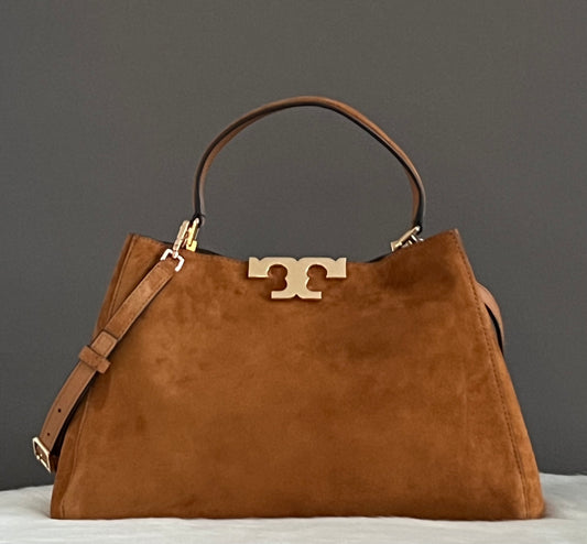 Tory Burch Eleanor Suede Satchel