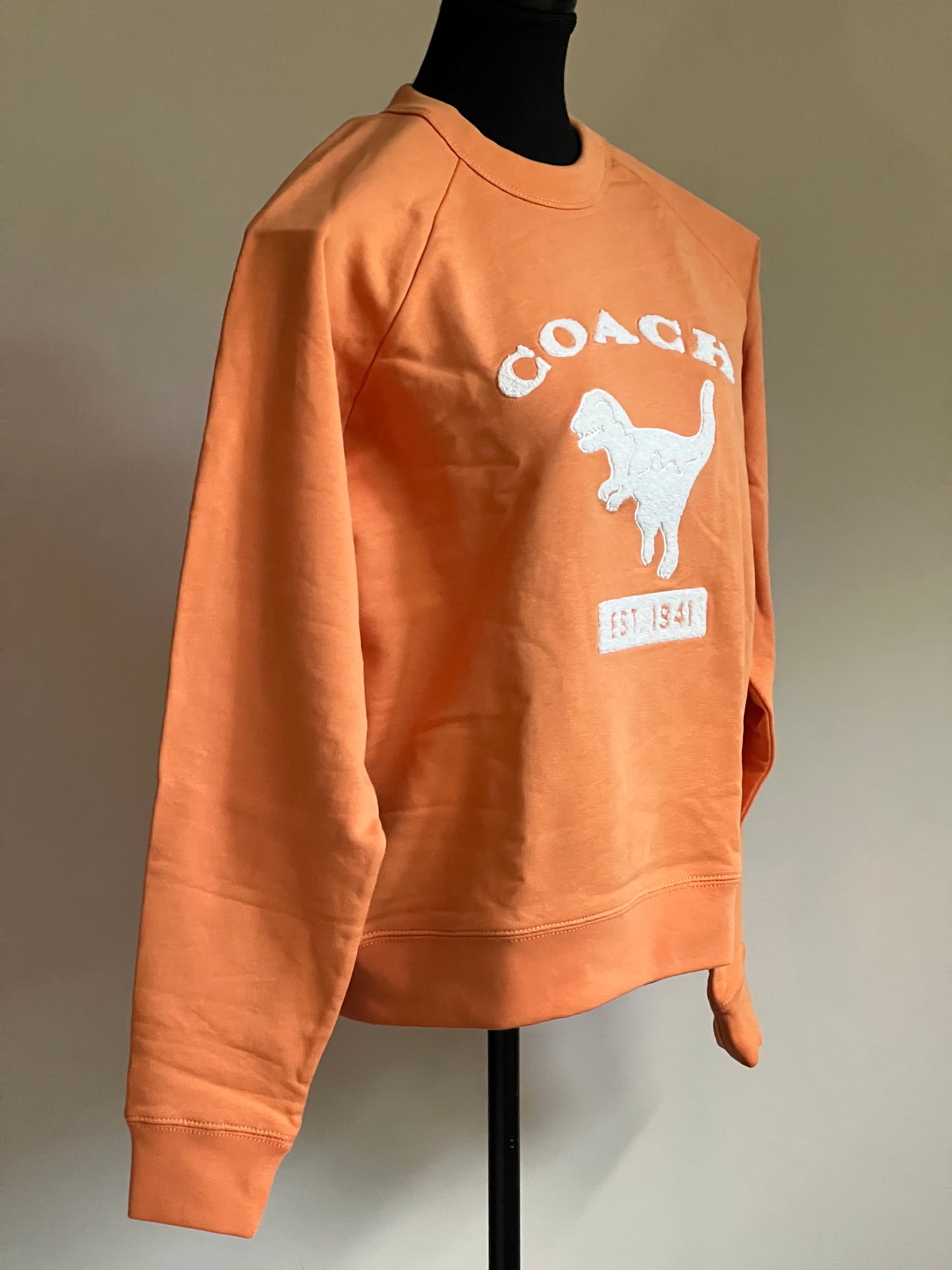 Coach Rexy School Crewneck in Organic Cotton