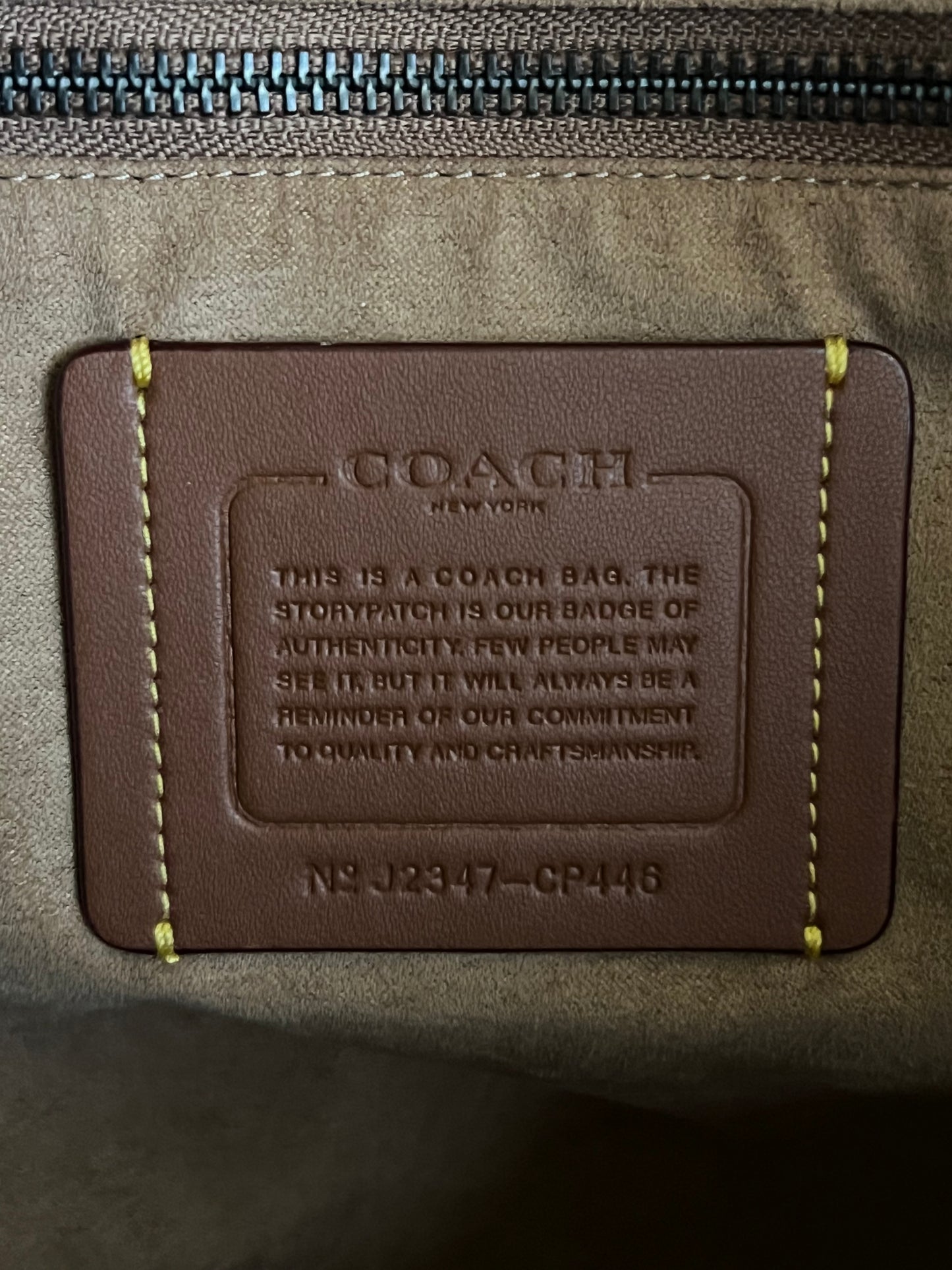 Coach Field Tote 40 with Large Horse and Carriage Print