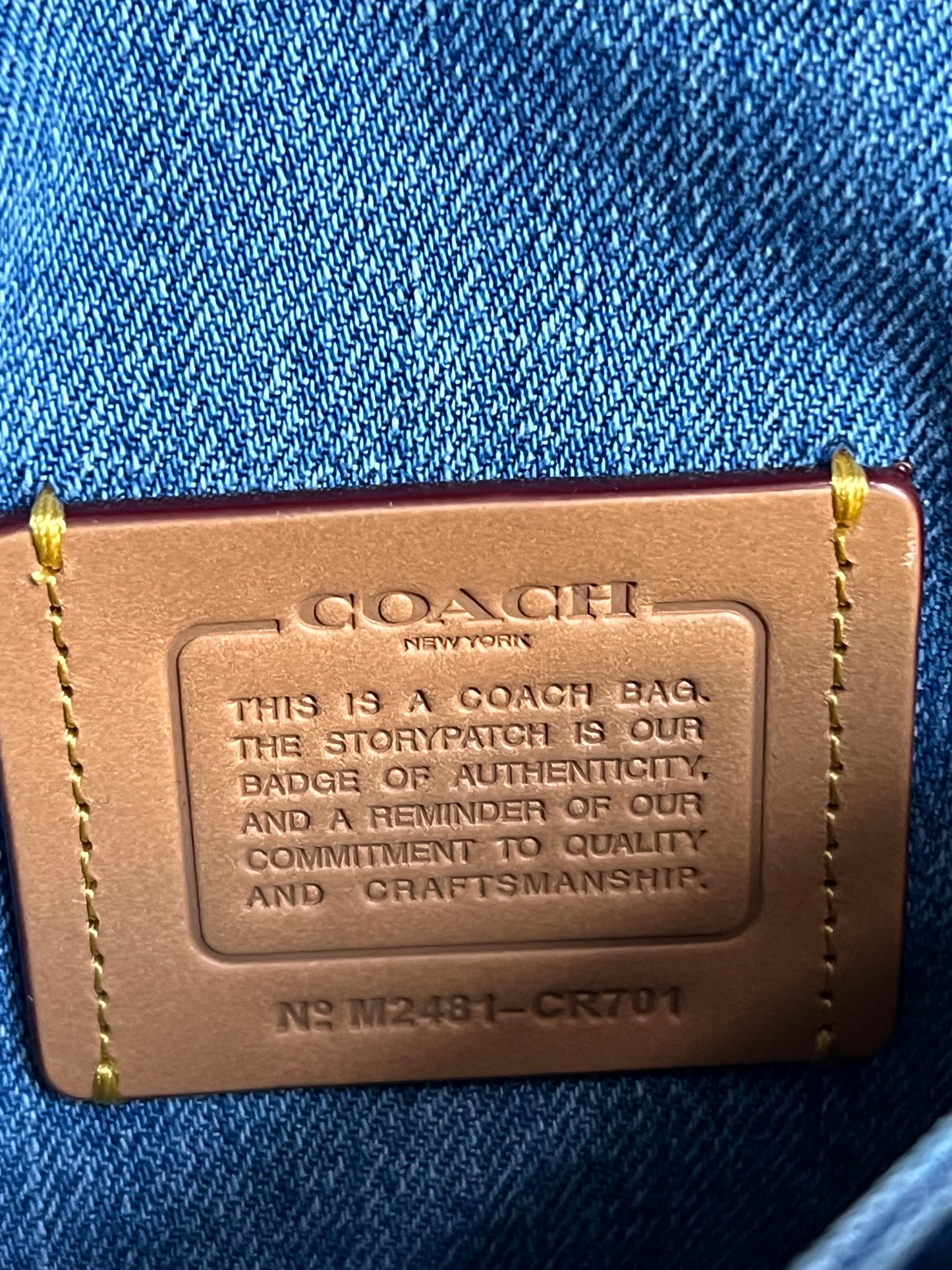 Coach Tabby Shoulder Bag 20 with Quilting