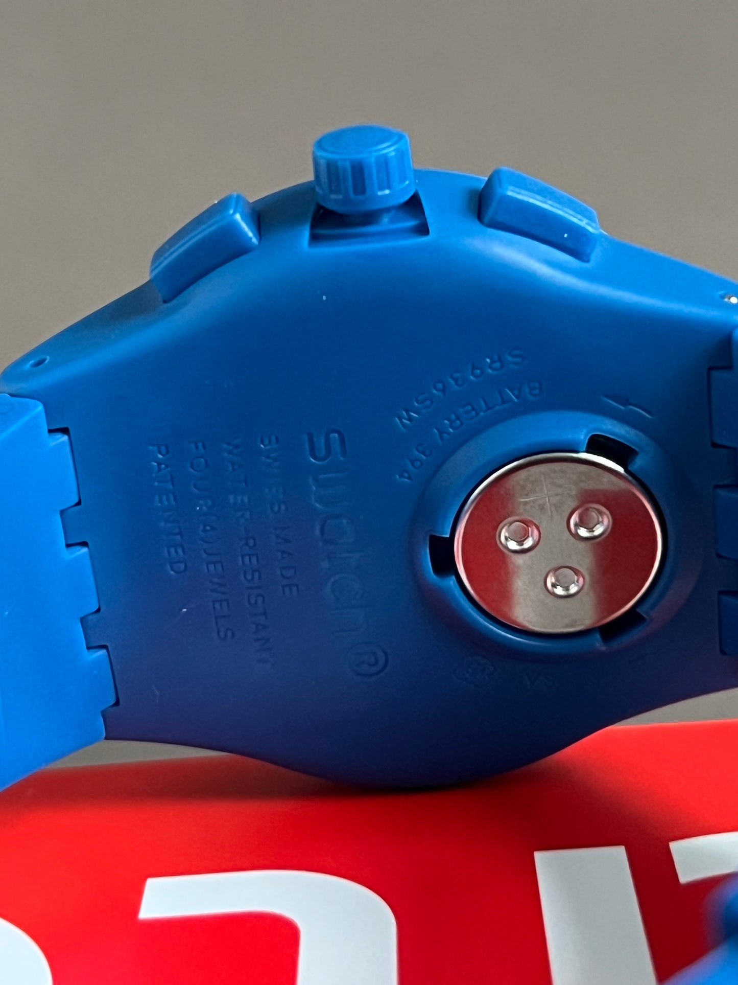 Swatch Triple Blu Watch