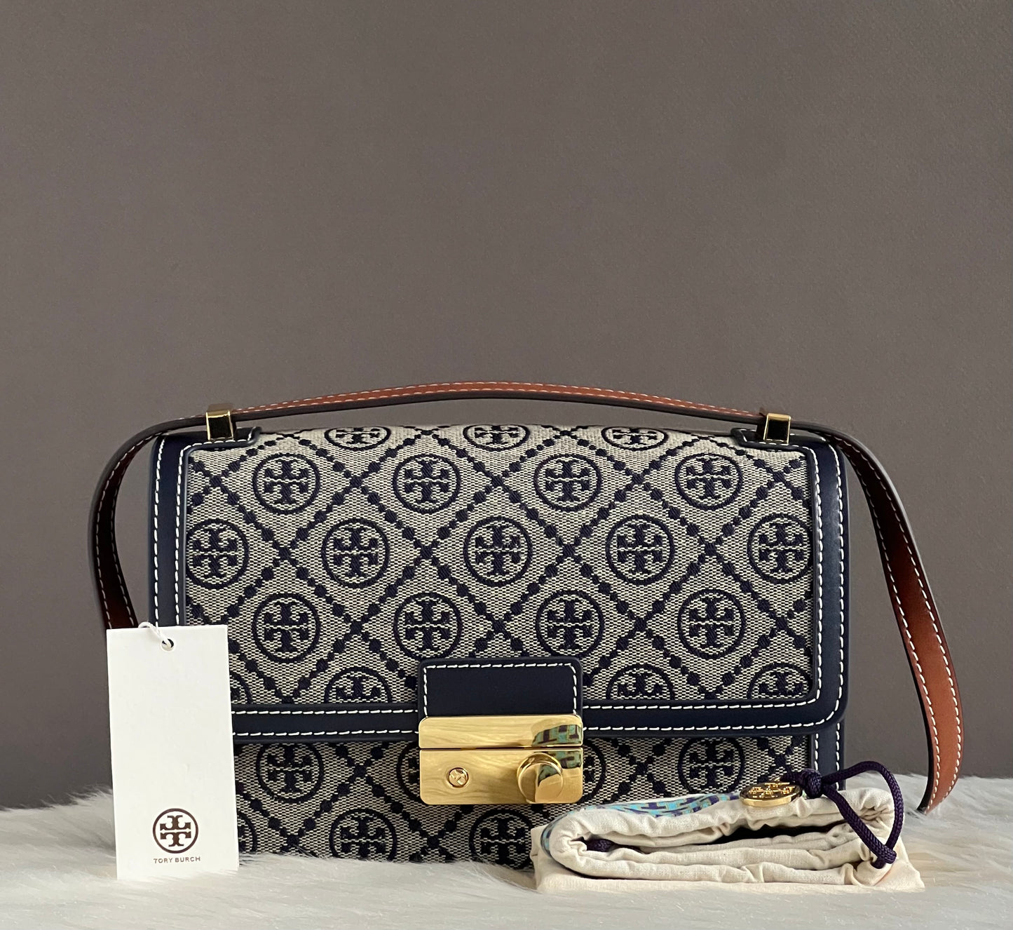 Tory Burch T Monogram Shoulder Bag