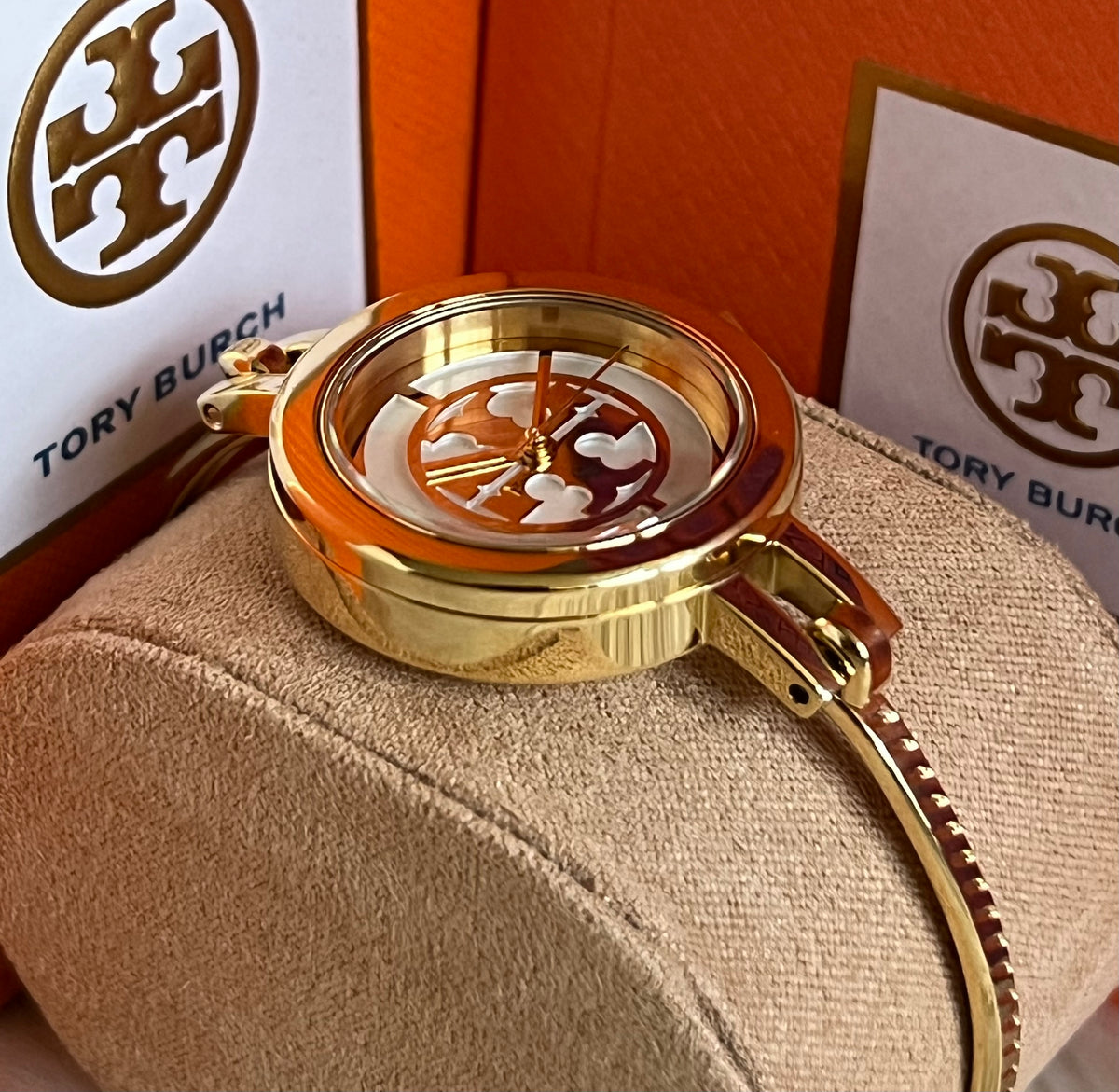 Tory Burch Reva Bangle Watch Gift Set