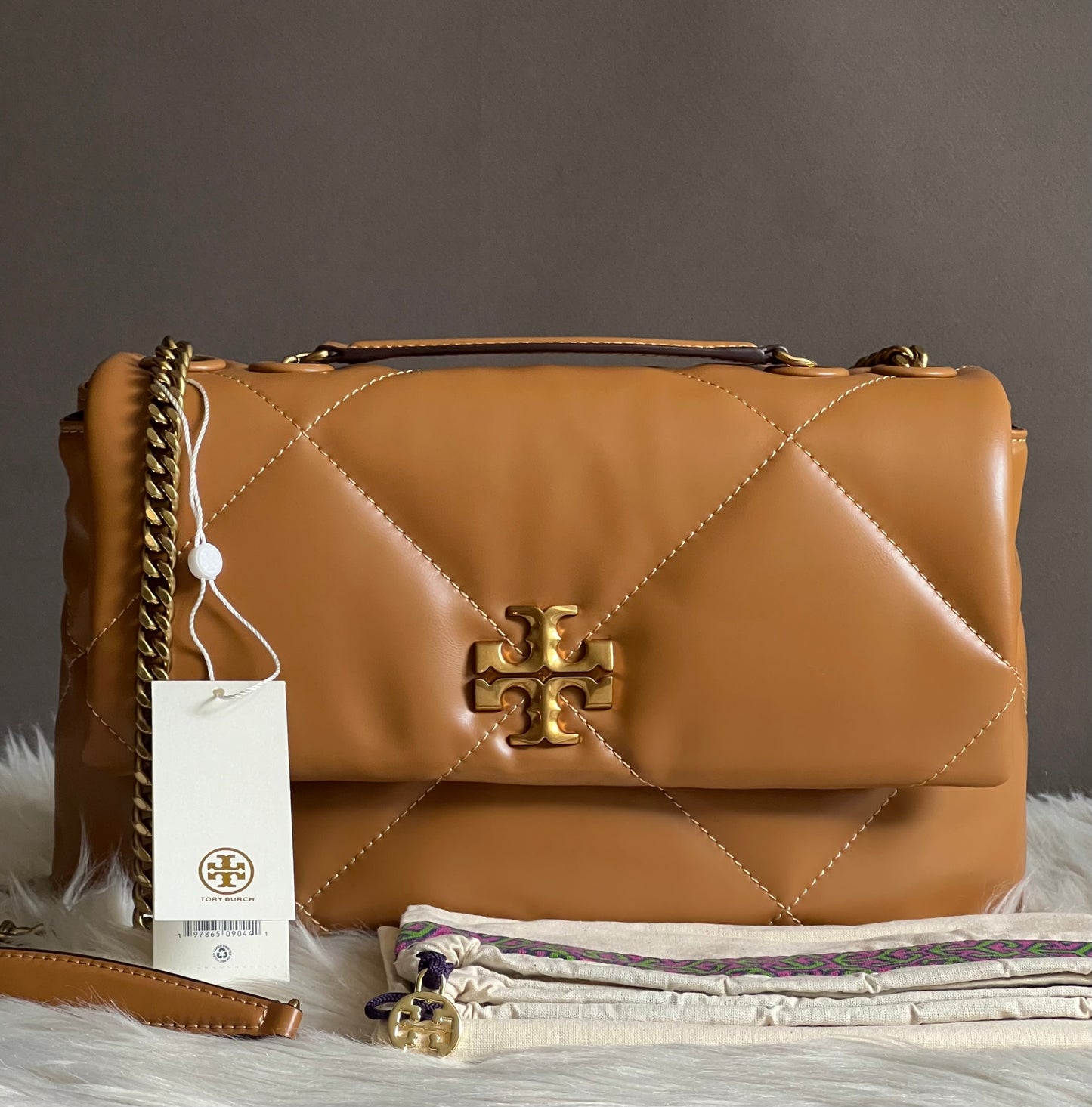 Tory Burch Kira Diamond Quilt Convertible Shoulder Bag