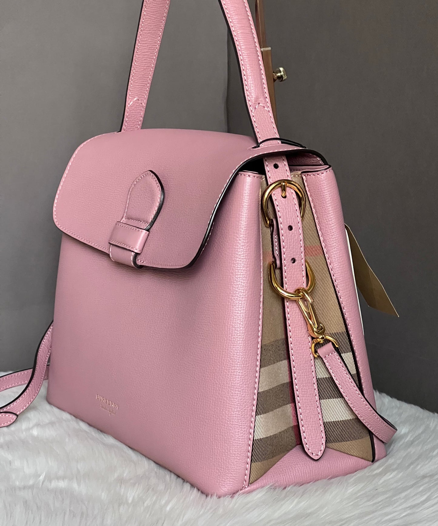 Burberry Camberley Medium Leather Shoulder Bag
