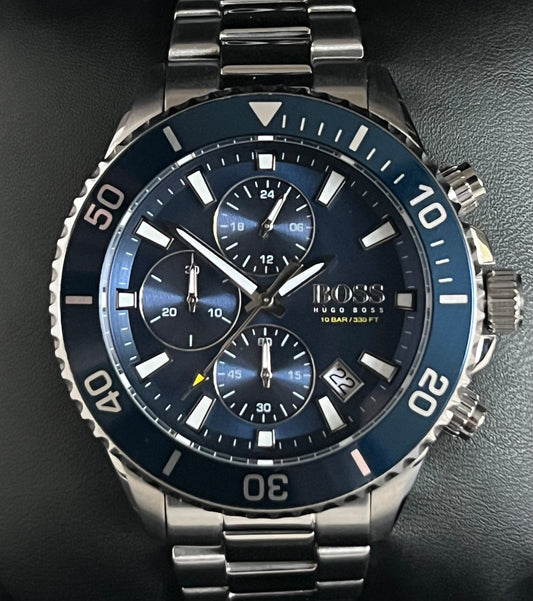 Hugo Boss Men’s Admiral Blue Dial Watch