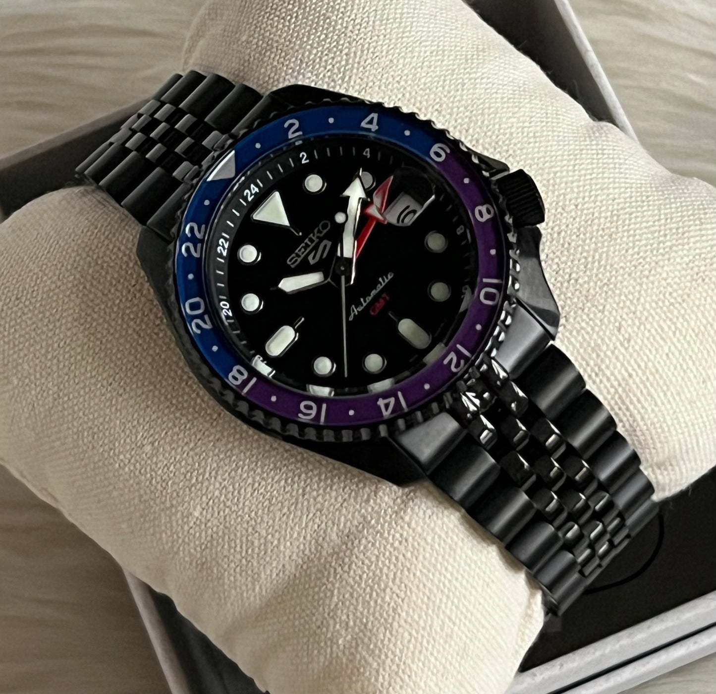 Seiko Men’s 5 Sports Yuto Horigome Limited Edition GMT Automatic Watch