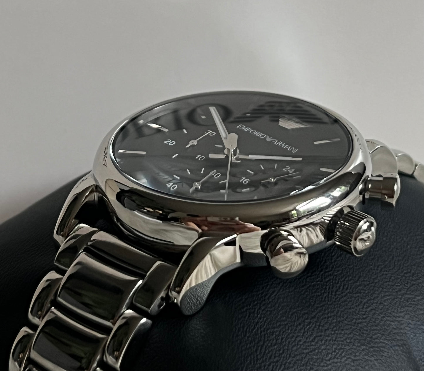 Emporio Armani Men’s Chronograph Steel Watch