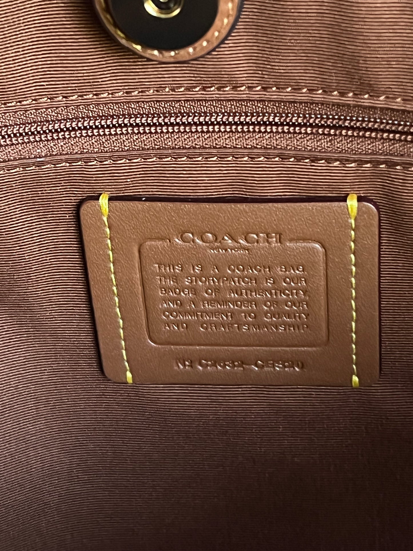 Coach Large City Tote Bag
