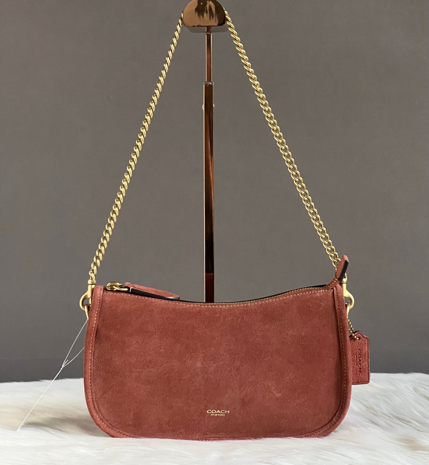 Coach Suede Waverly Bag