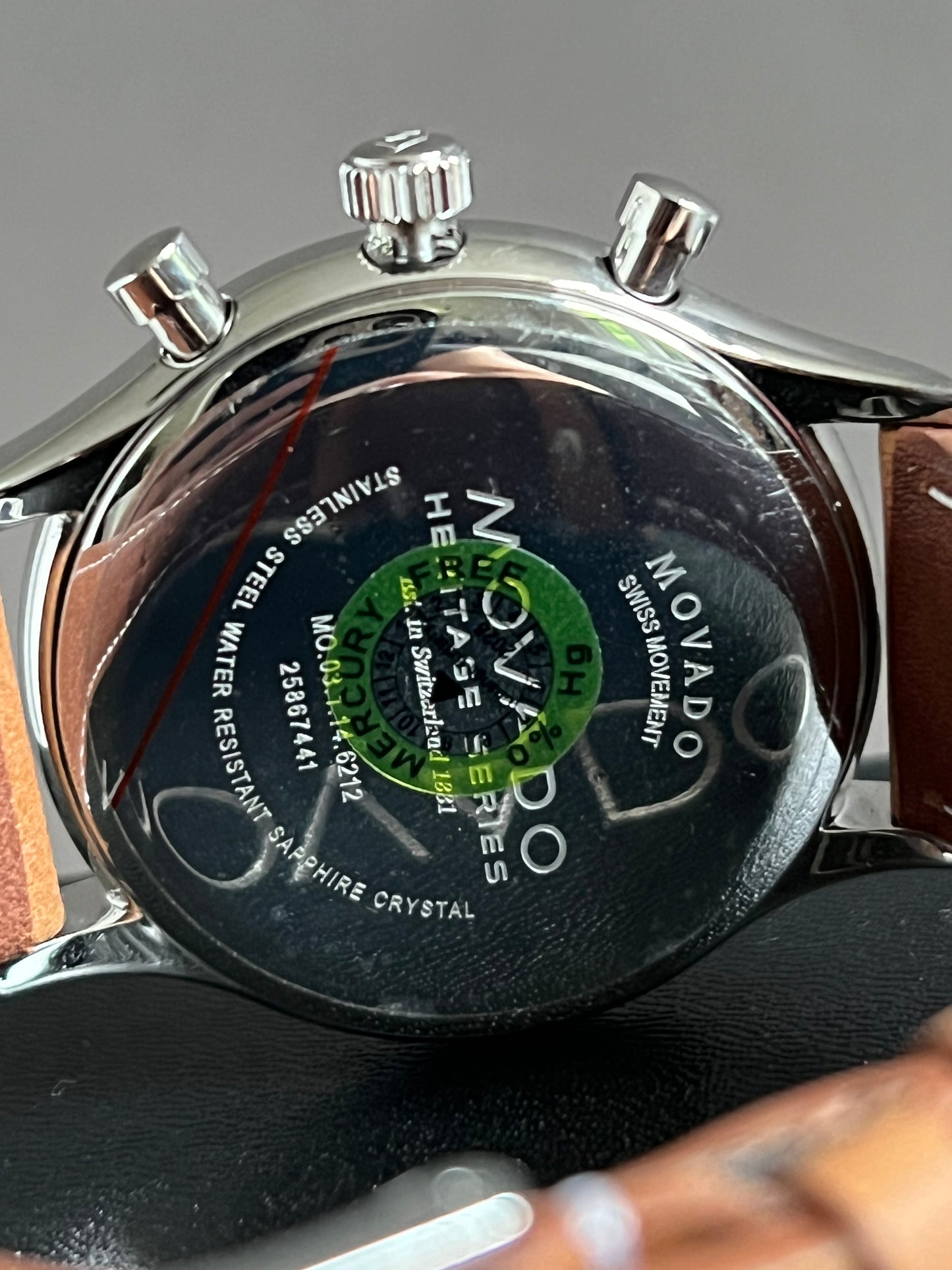Movado Men’s Heritage Calendoplan Chronograph Watch