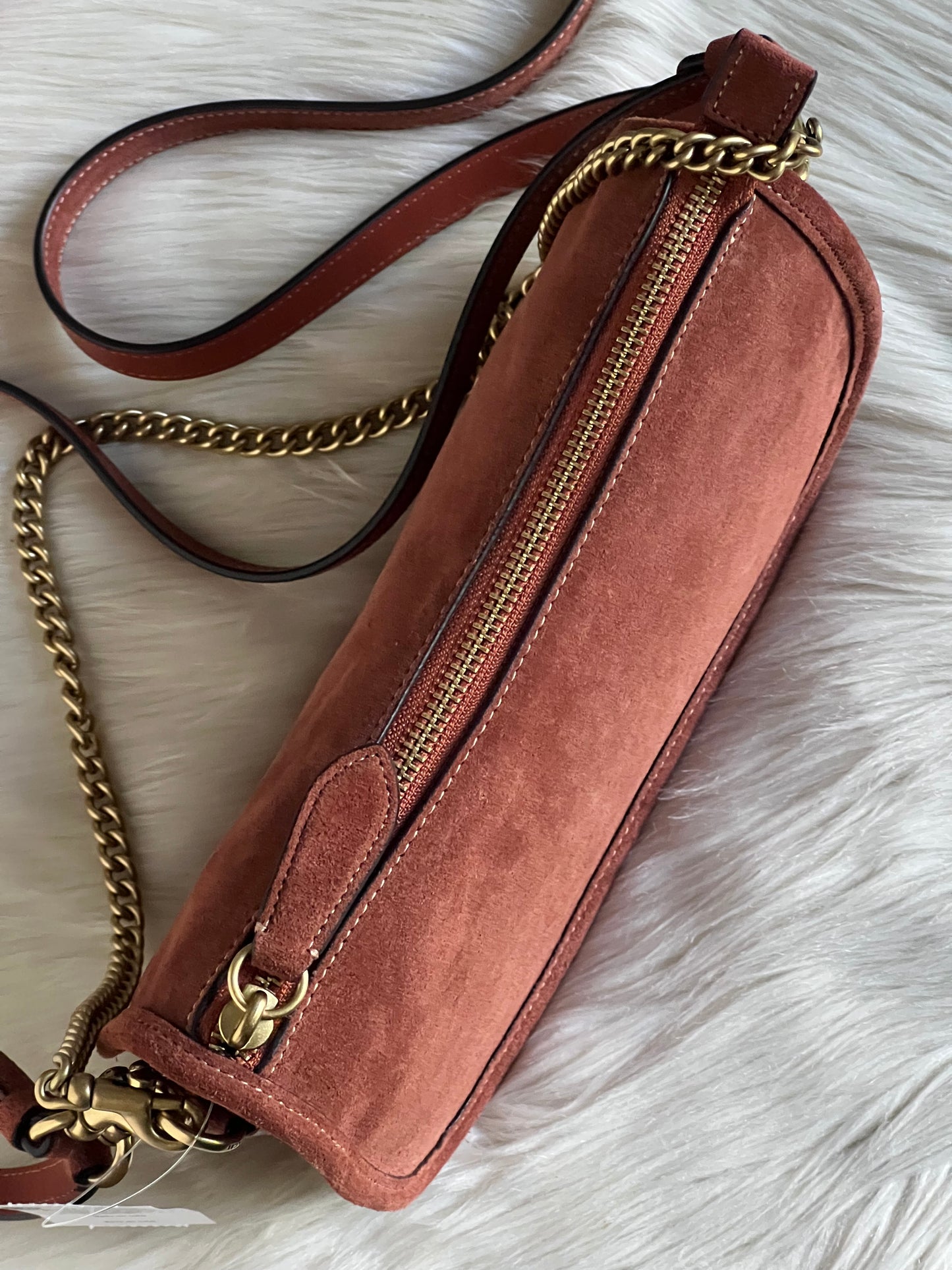 Coach Suede Waverly Bag