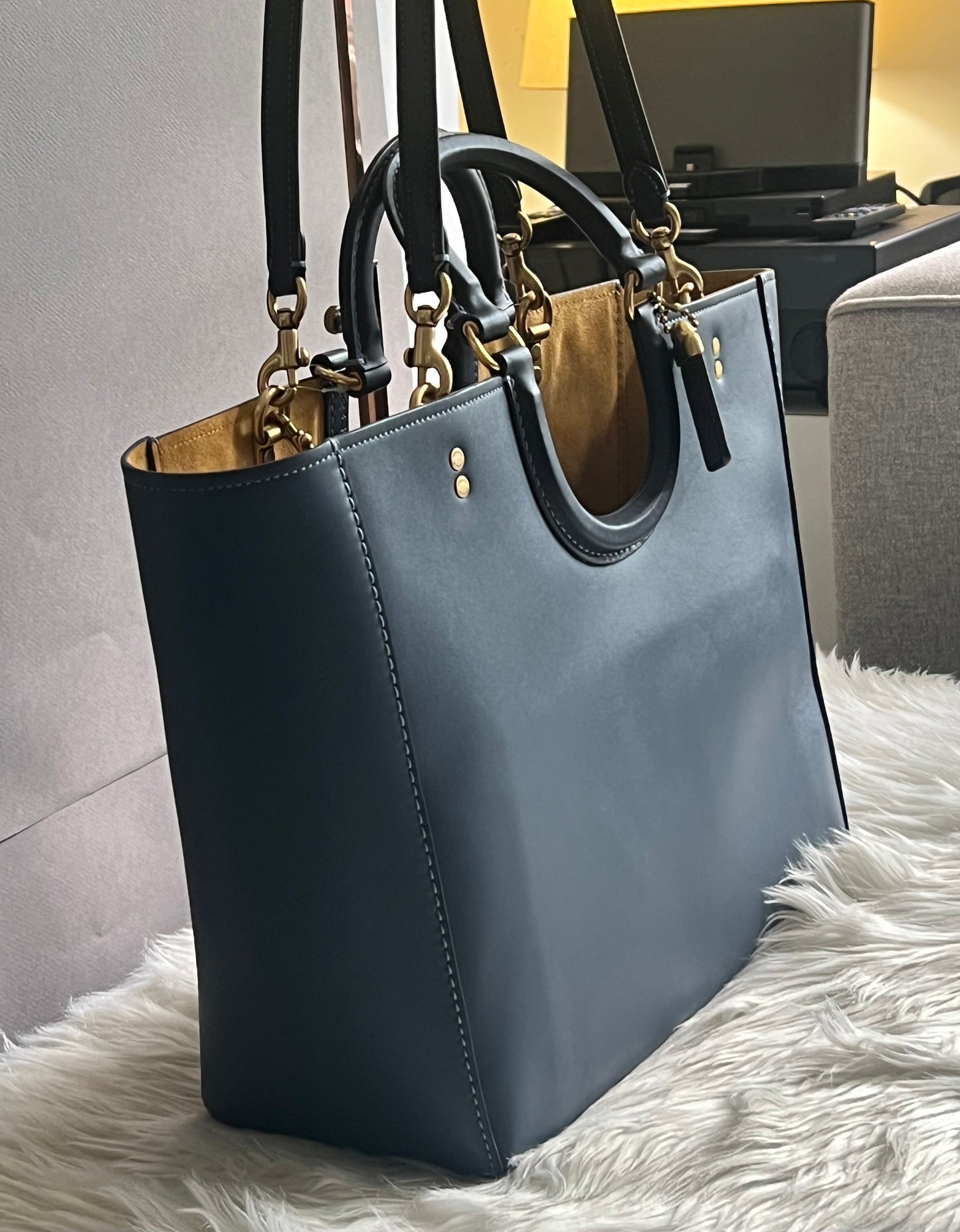 Coach Rae Tote in Colorblock koi