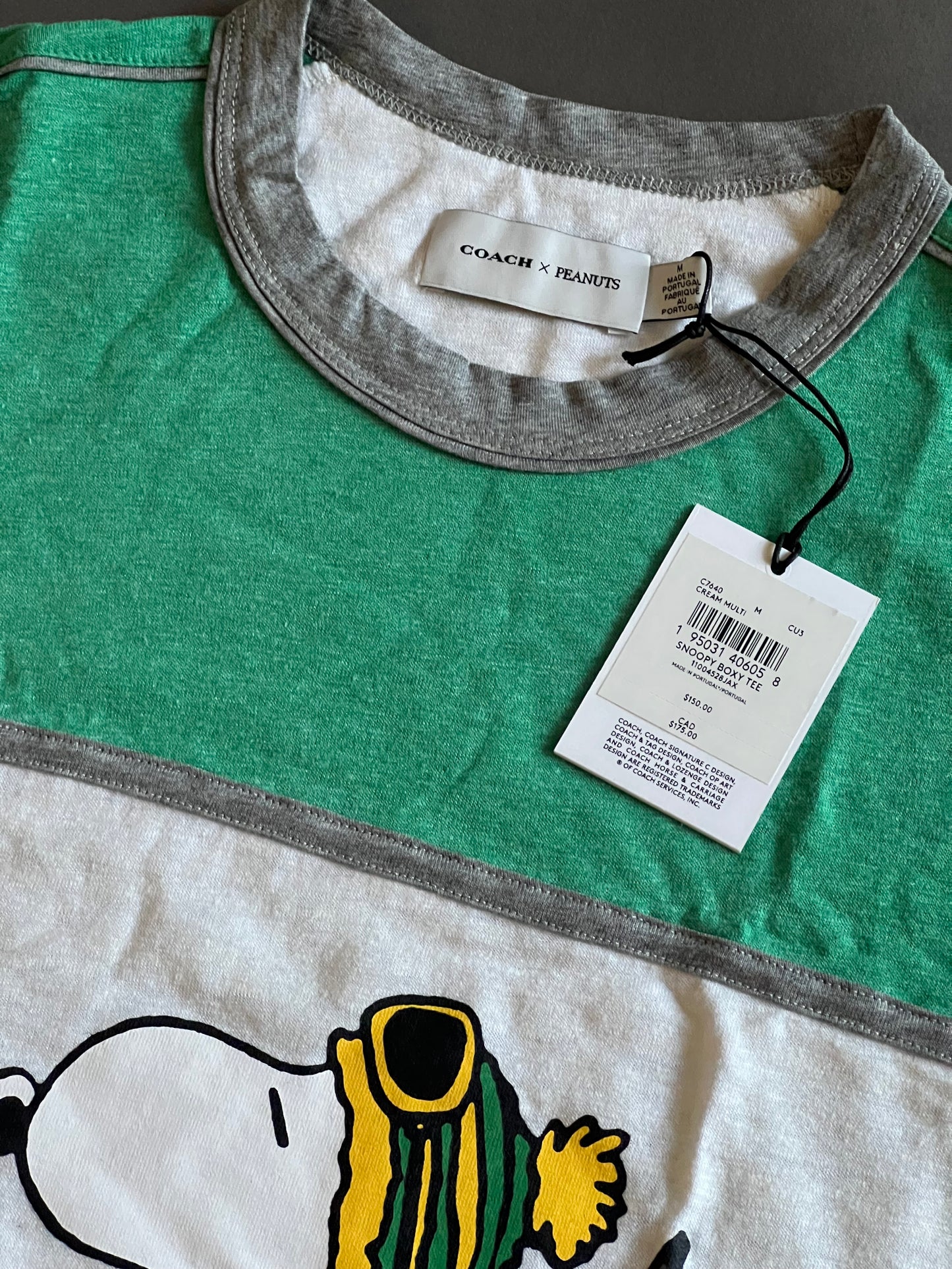 Coach X Peanuts Snoopy T-Shirt