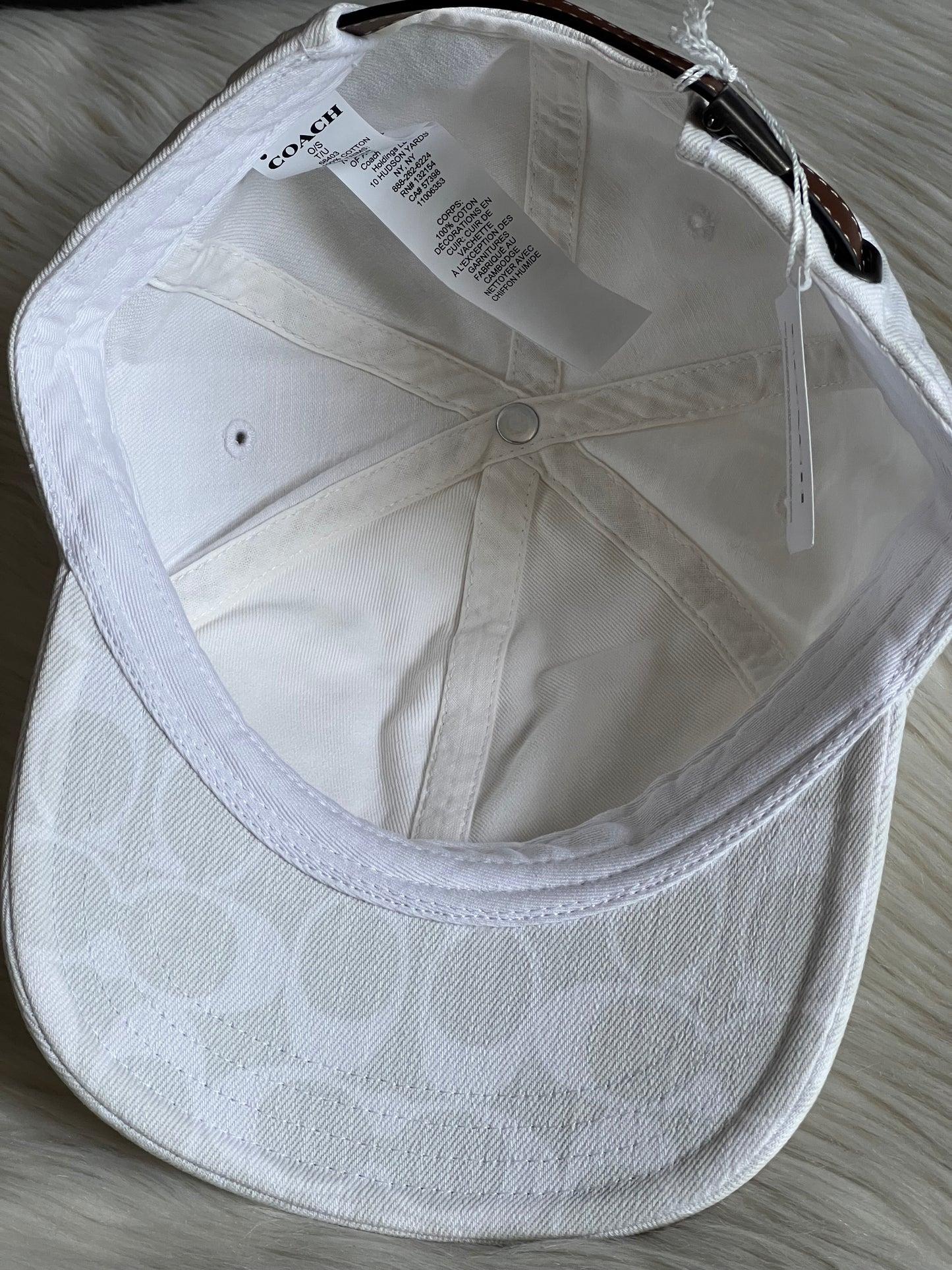 Coach Signature Hat