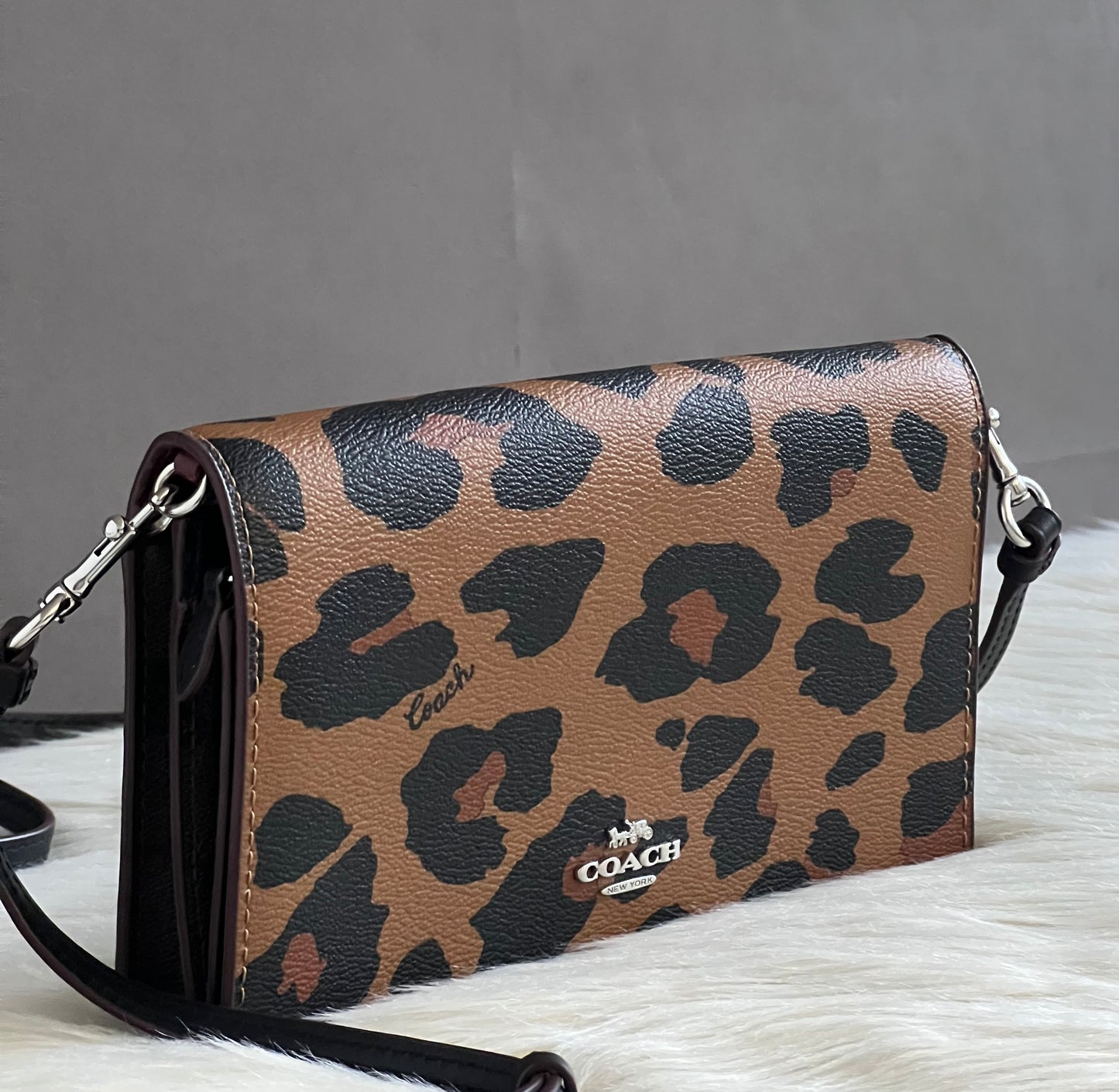 Coach Anna Foldover Clutch Crossbody