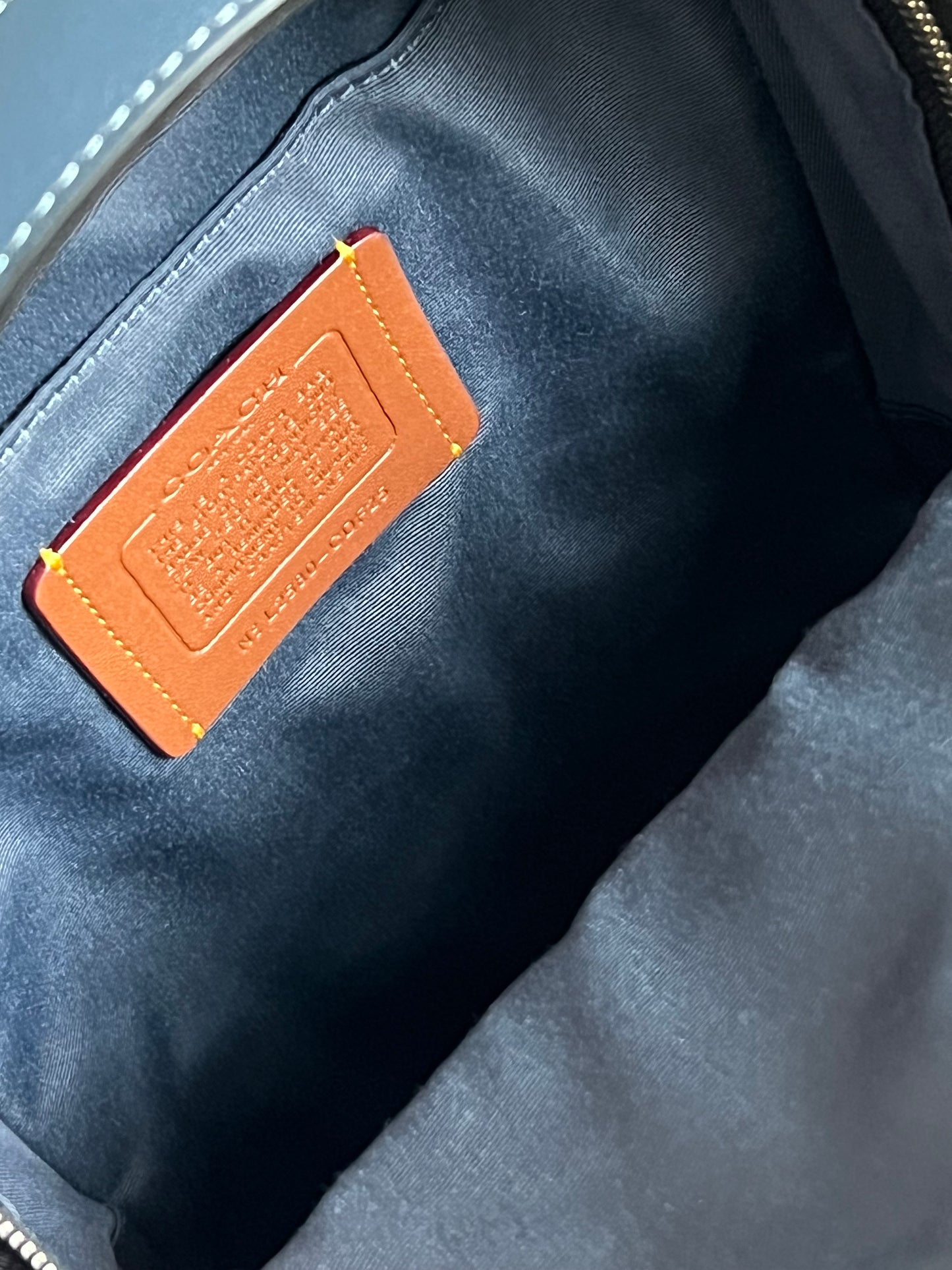 Coach West Pack In Signature Denim