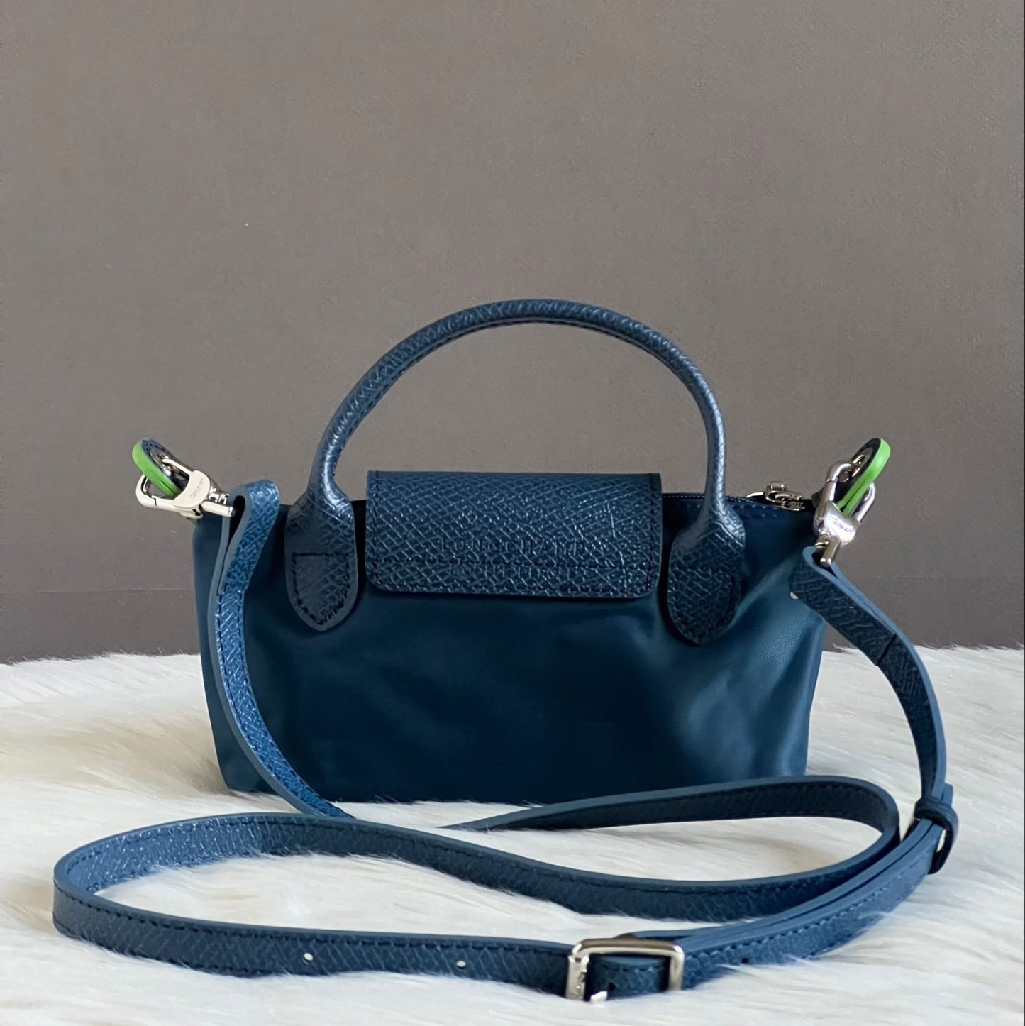 Longchamp XS Le Pliage Original Pouch with Strap
