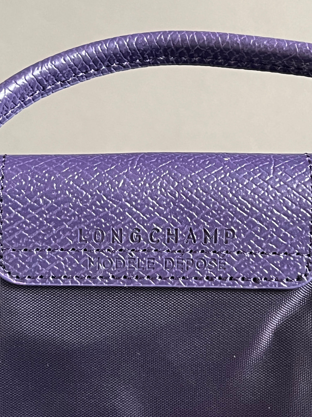 Longchamp XS Le Pliage Original Pouch with Strap