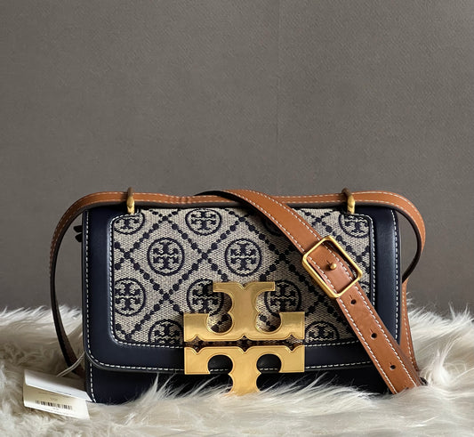 Tory Burch Small T Monogram Eleanor Shoulder Bag