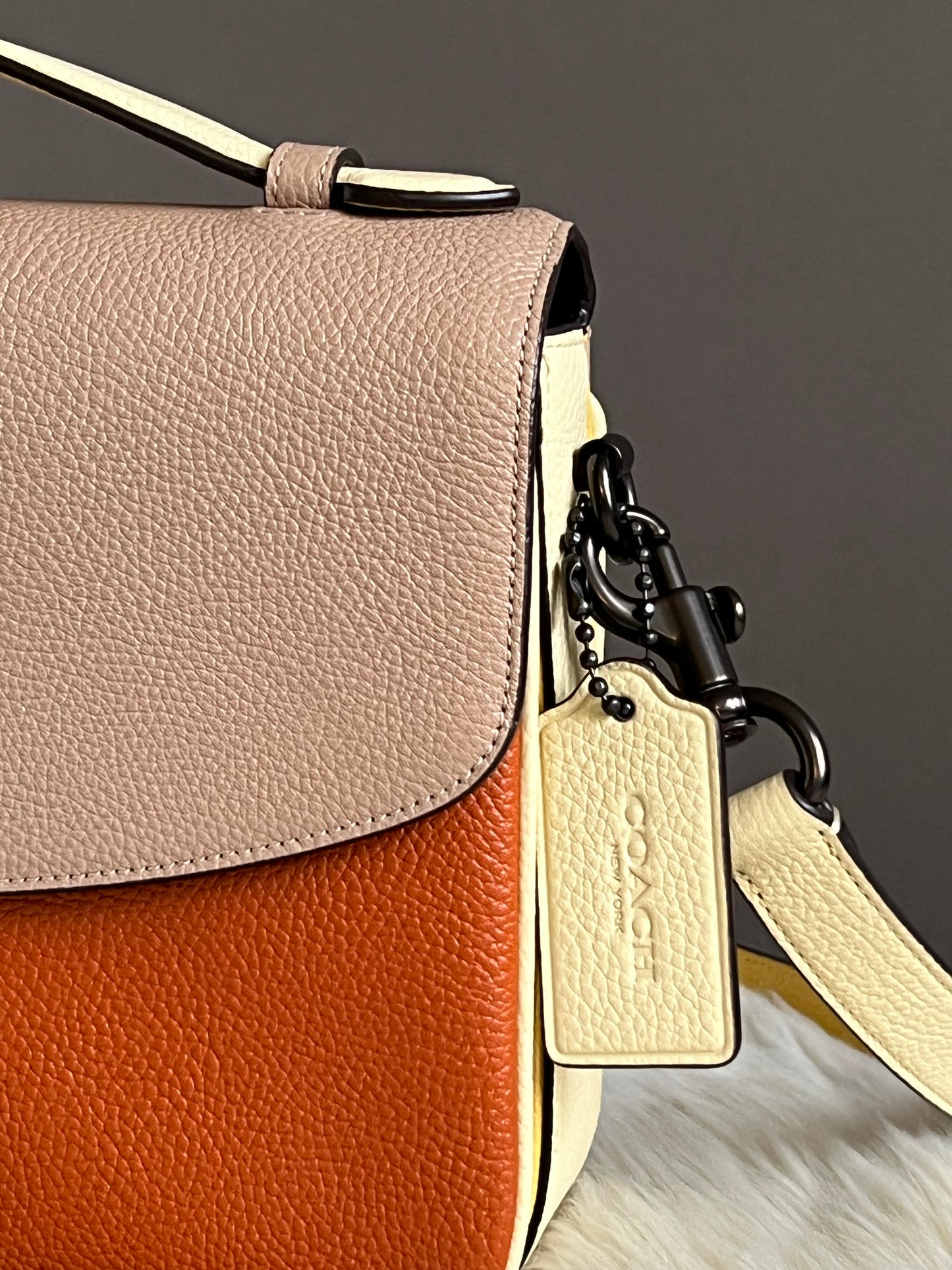 Coach Cassie Crossbody In Colorblock