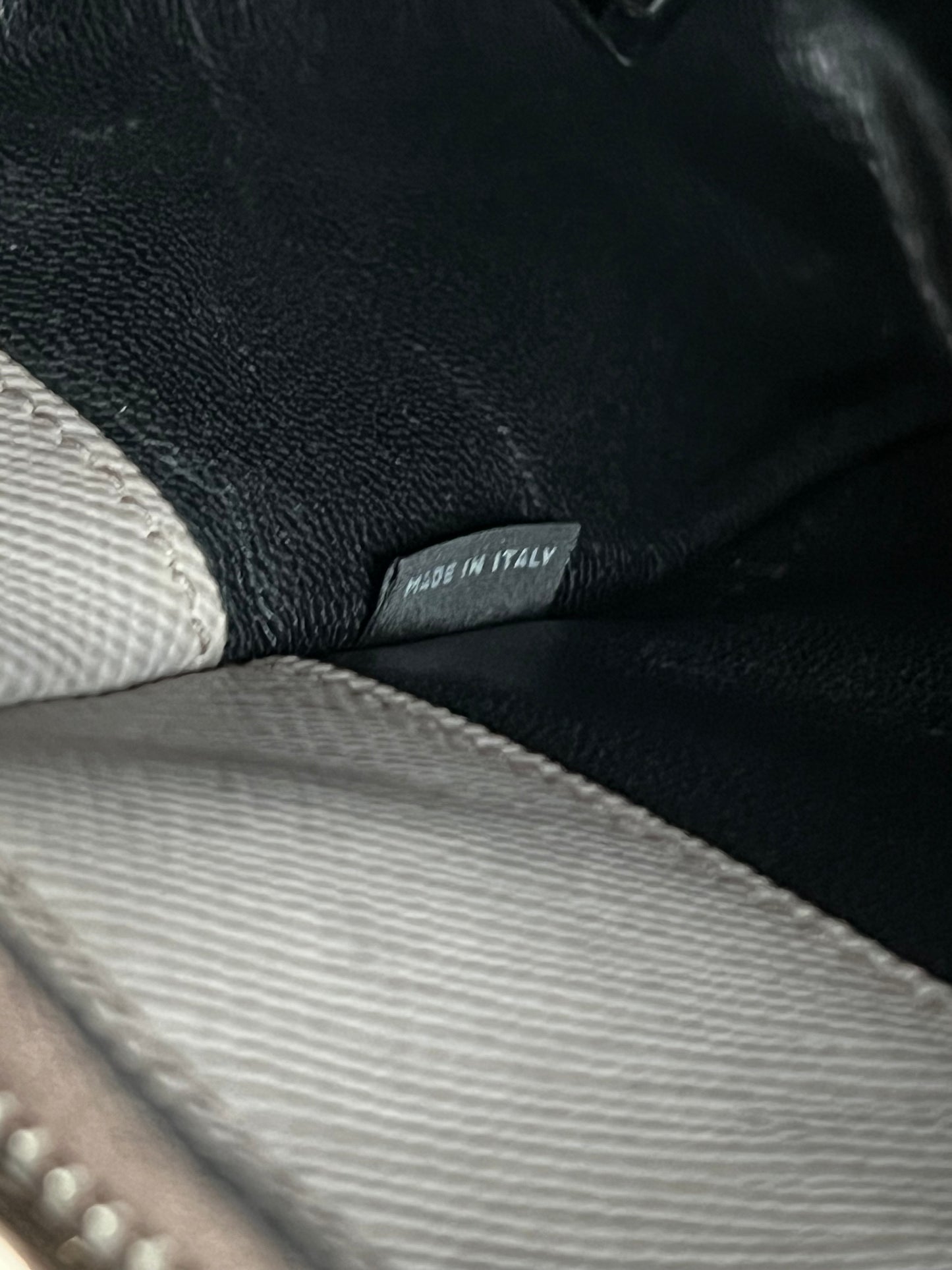 Prada Saffiano Cuir Turn-Lock Twin Satche