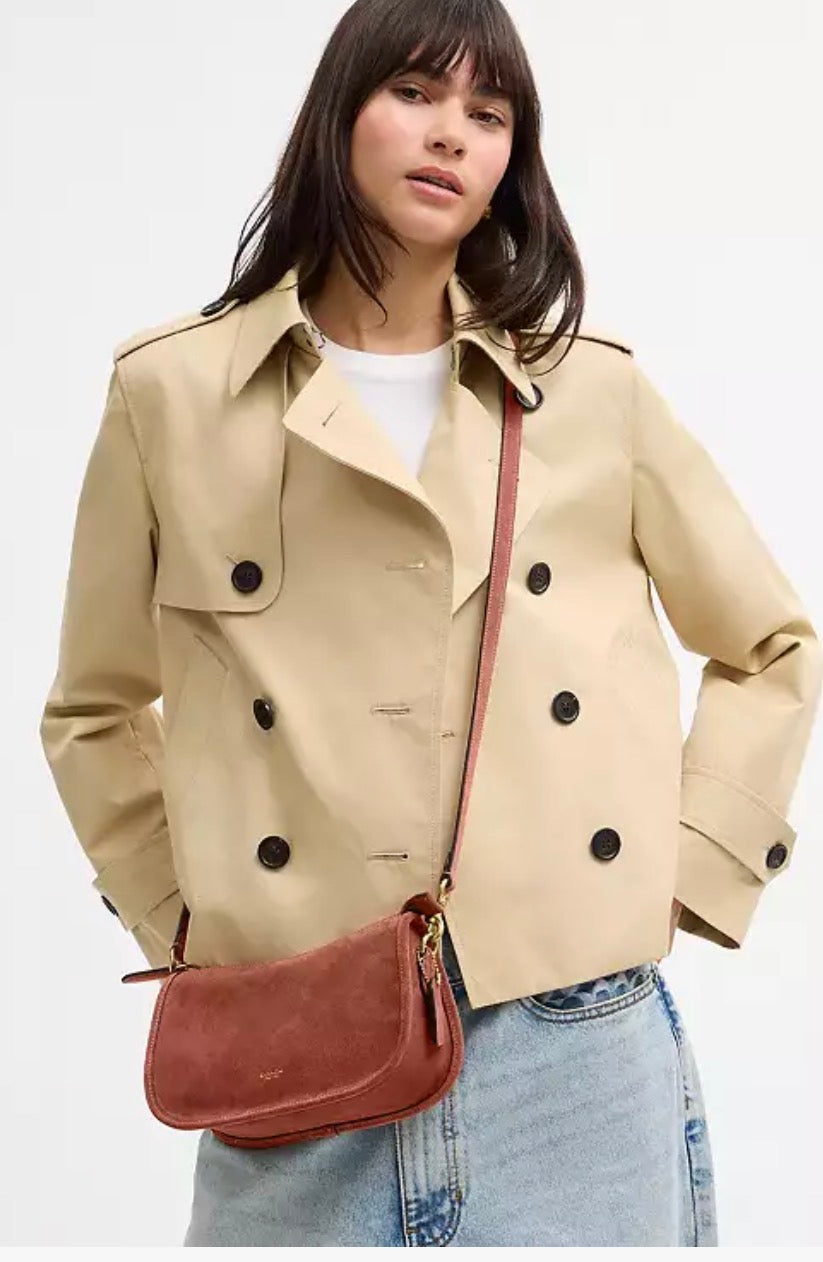 Coach Suede Waverly Bag