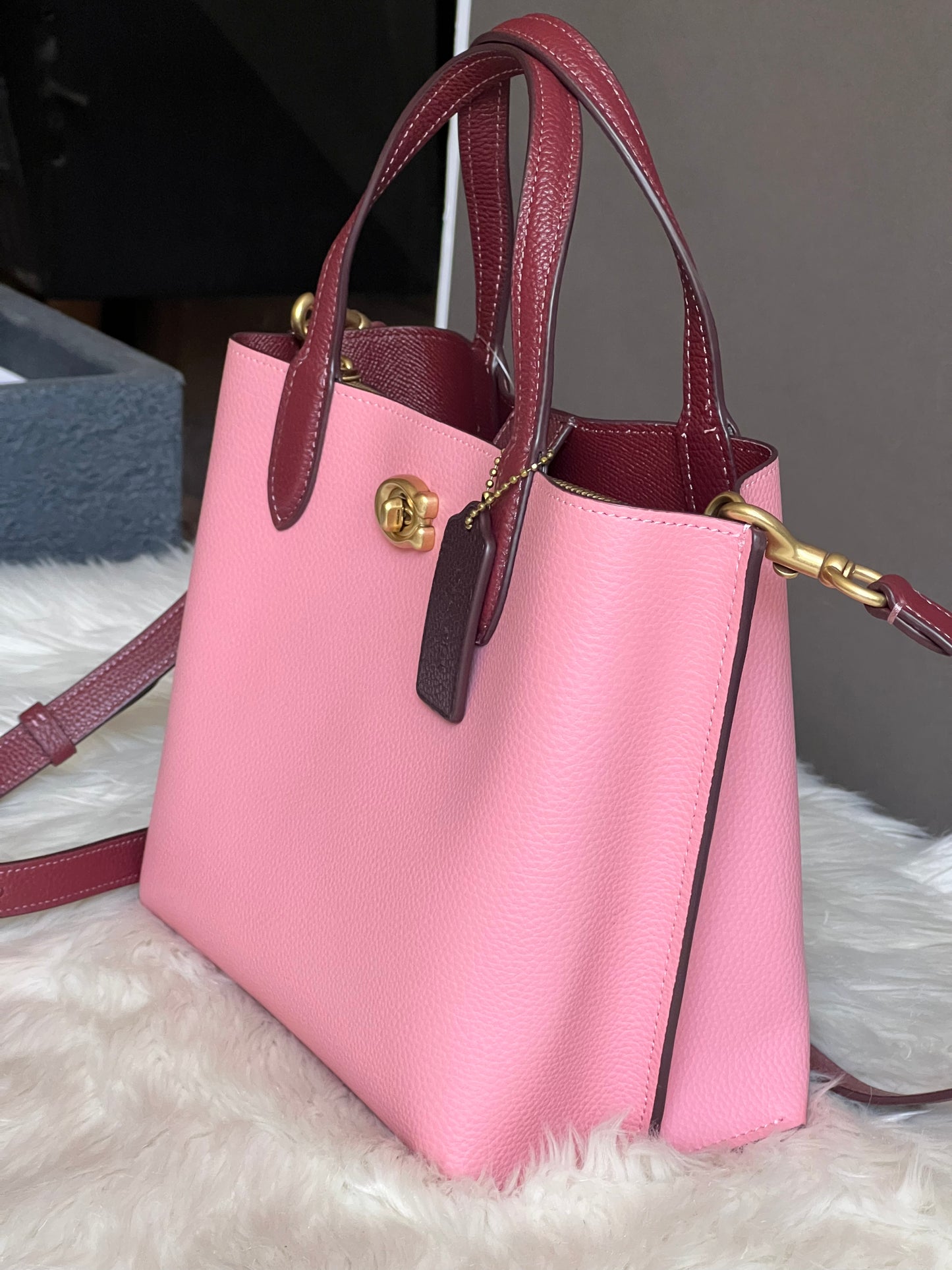 Coach Willow Tote 24 in Colorblock