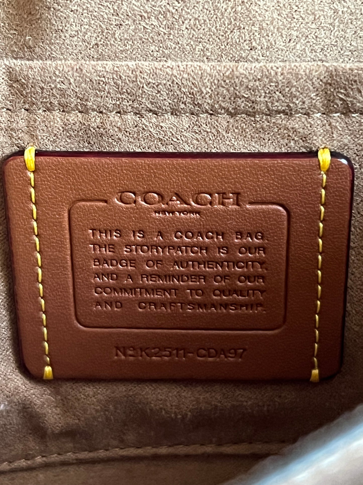 Coach Klare Crossbody Bag In Signature Leather