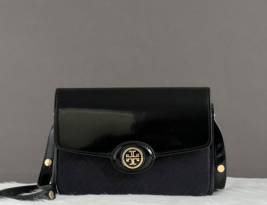 Tory Burch T Monogram Robinson Convertible Shoulder Bag