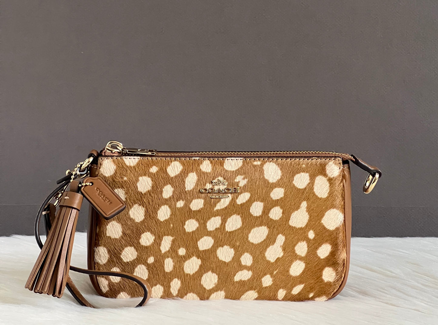 Coach Nolita 19 with Deer Print