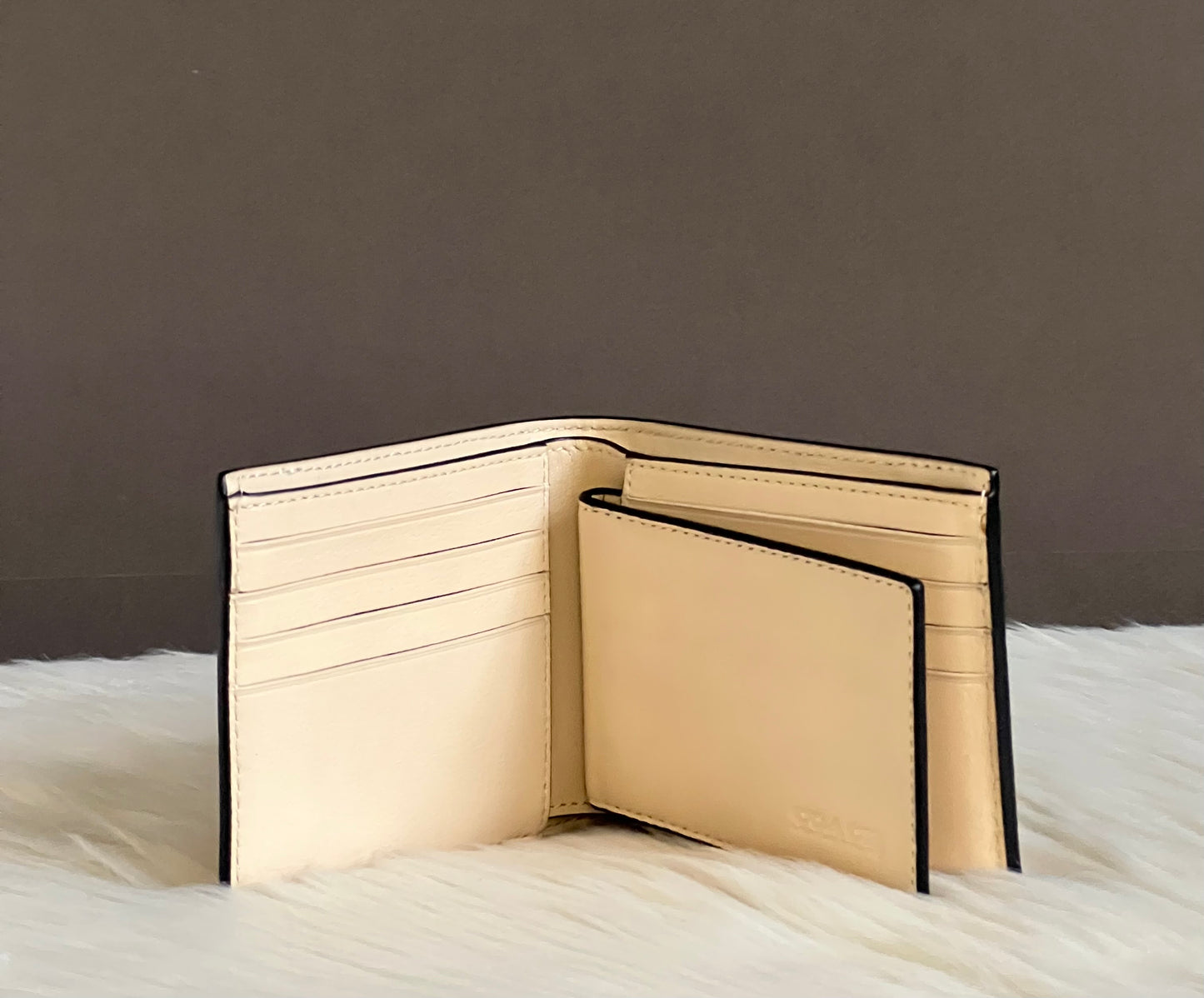 Coach 3-in-1 Wallet with Weaving