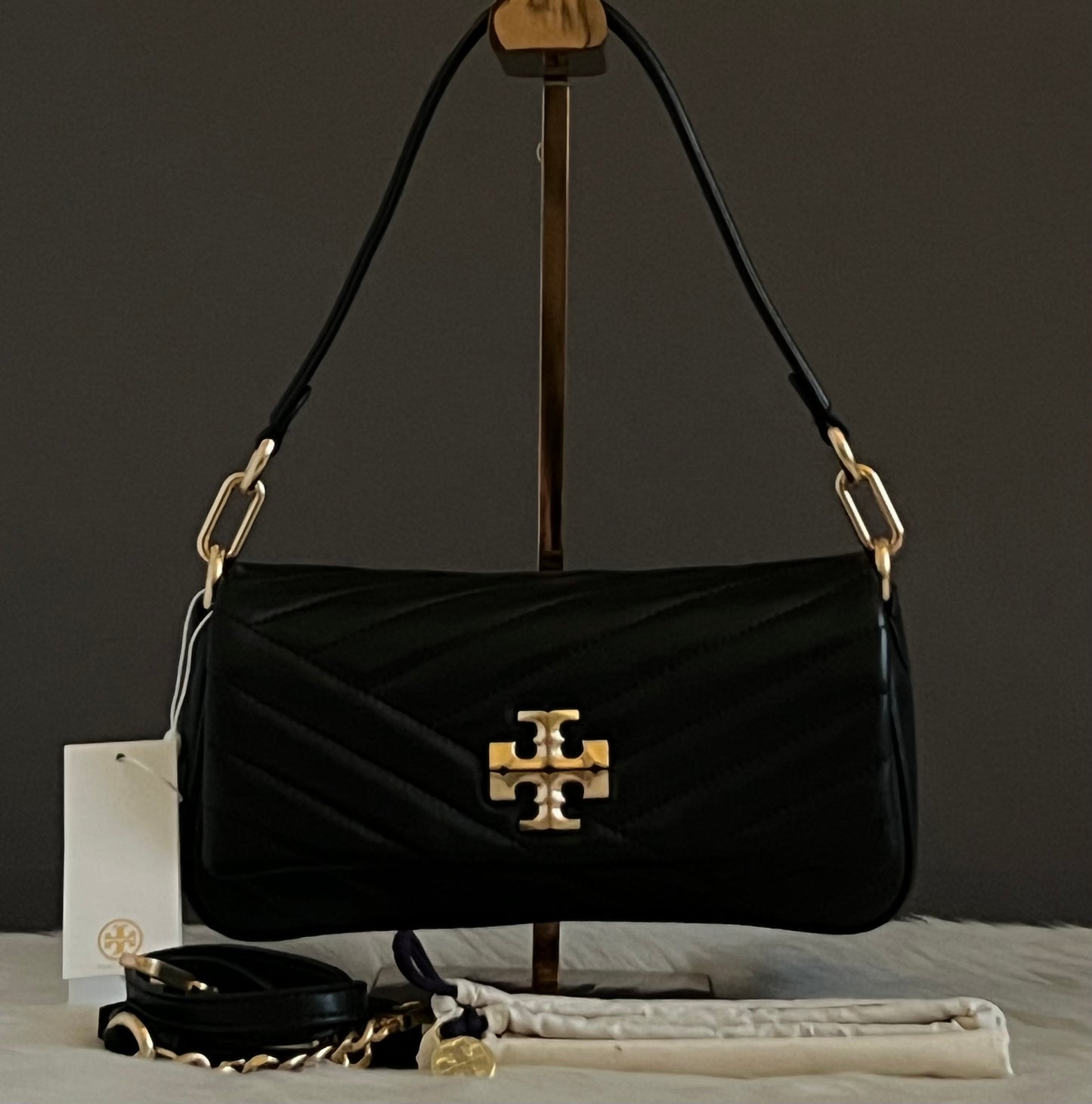 Tory Burch Small Kira Chevron Flap Shoulder Bag