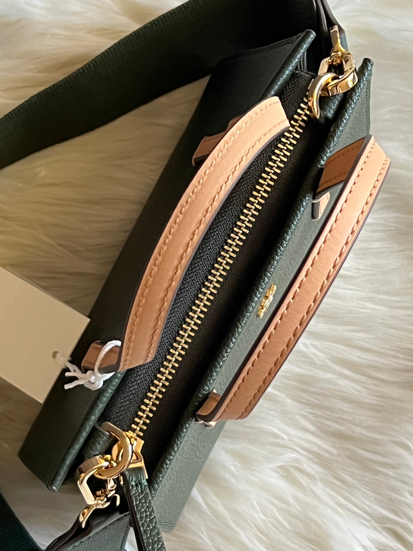 Tory Burch Blake Mixed Material Mini Tote