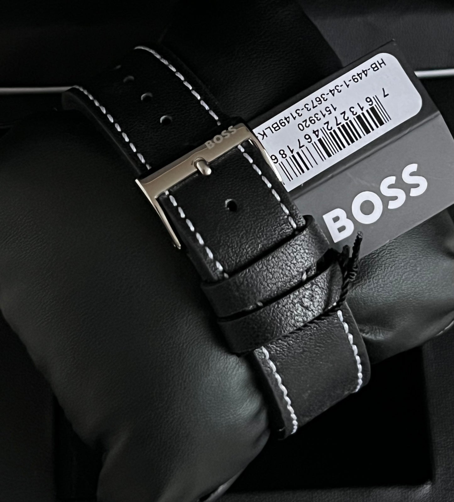 Hugo Boss Men’s Allure Chronograph Leather Strap Watch