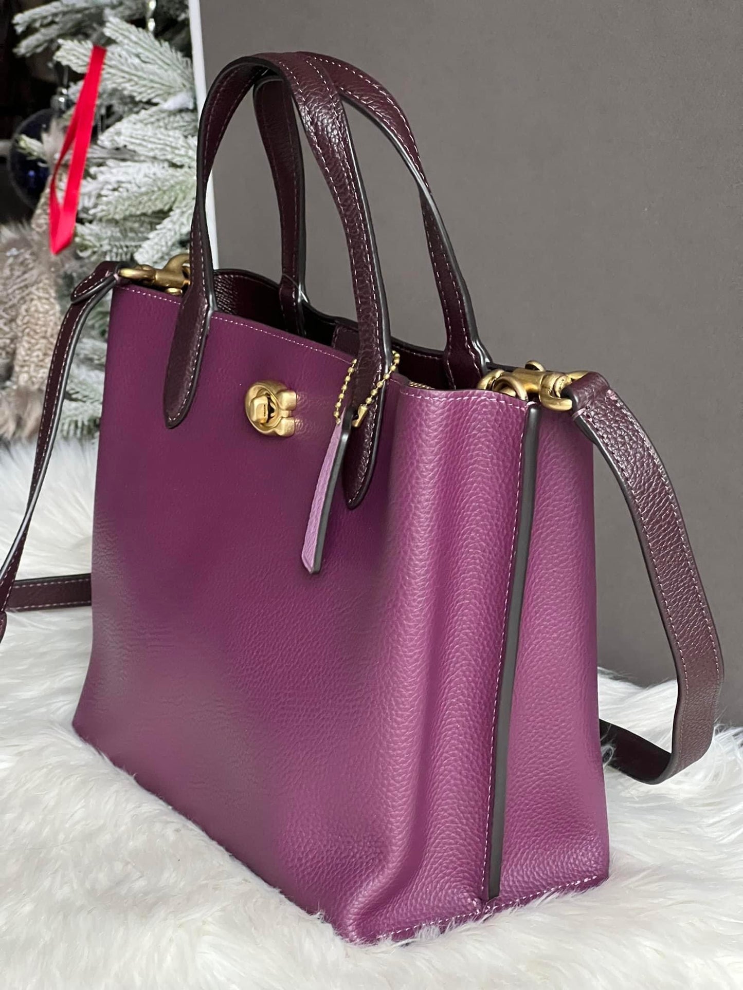 Coach Willow Tote 24 in Colorblock