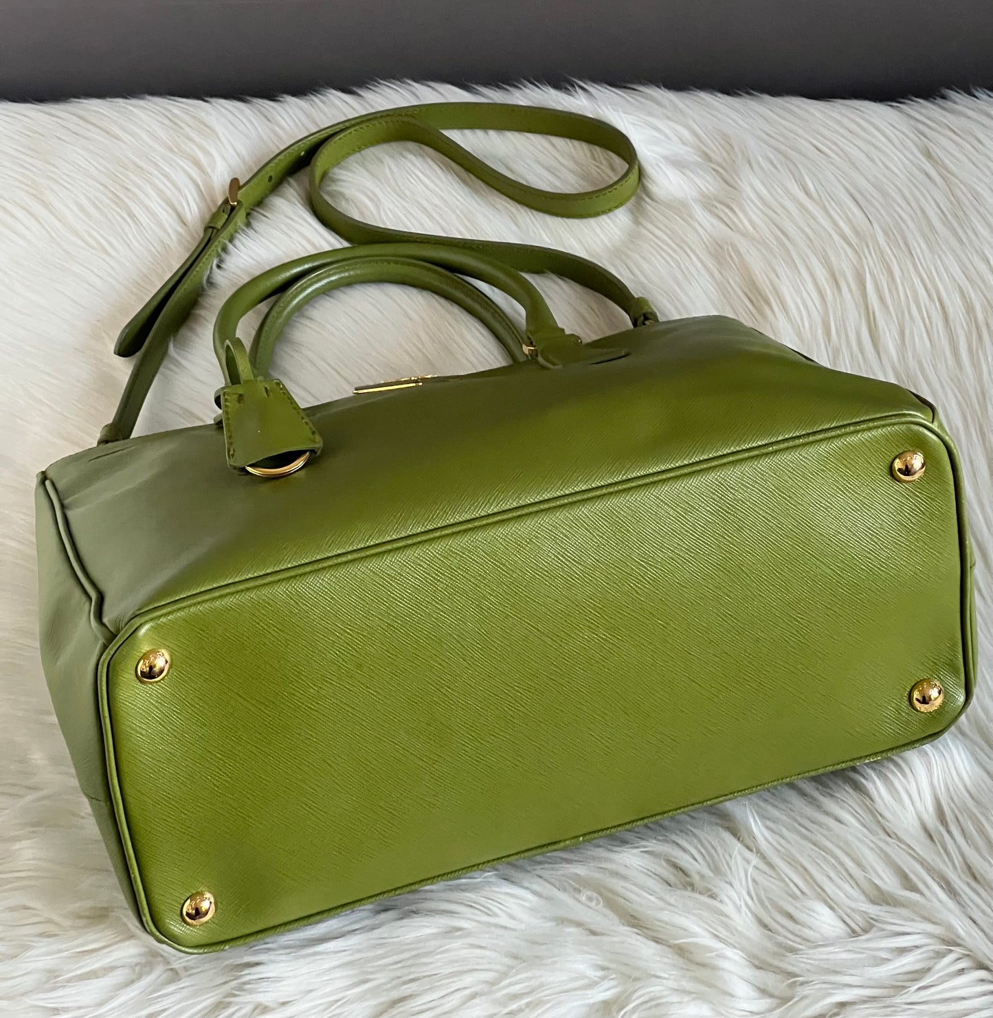 Prada Large Saffiano Lux Galleria Tote Bag
