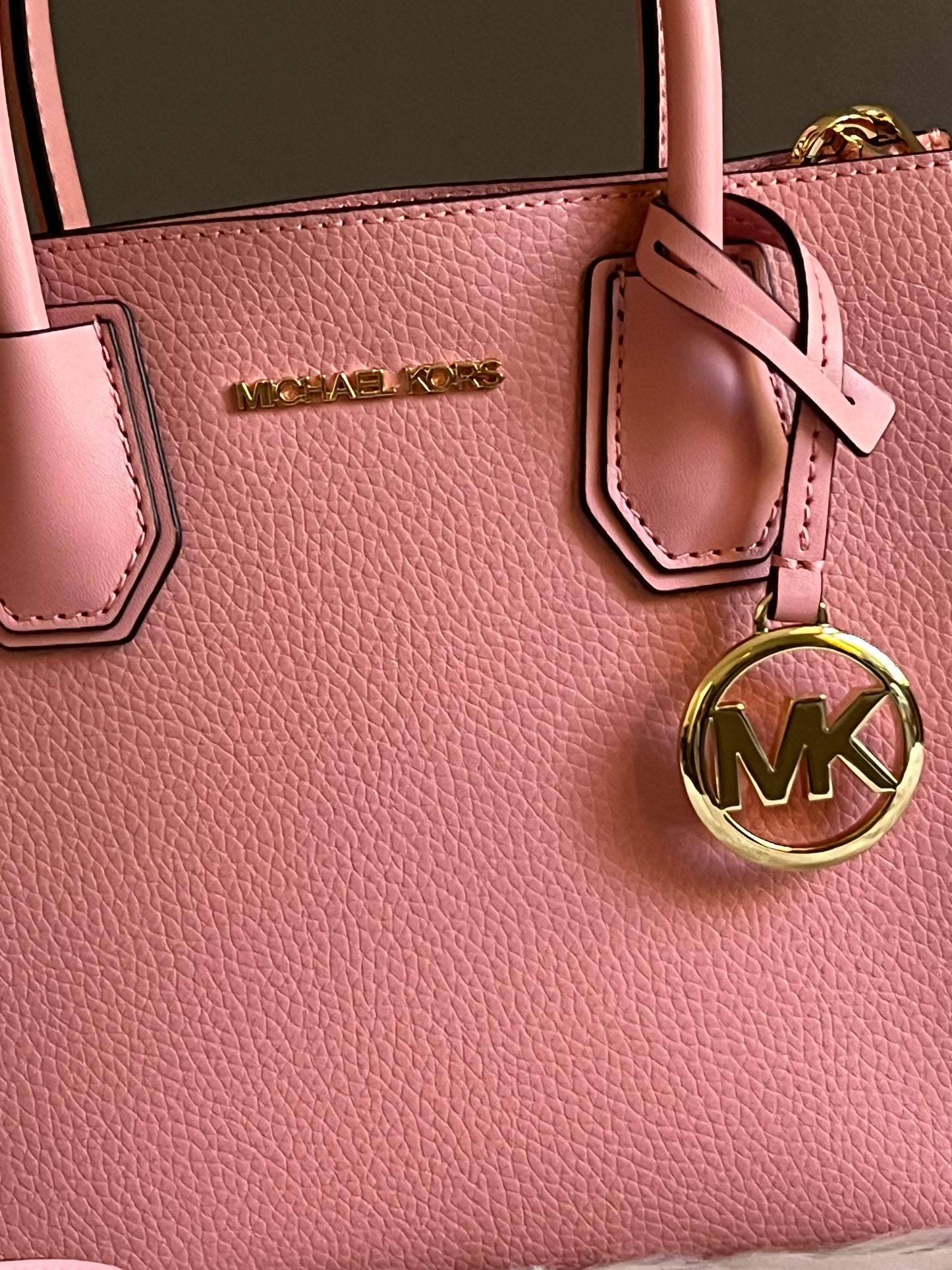 Michael Kors Mercer Medium Pebbled Leather Crossbody Bag