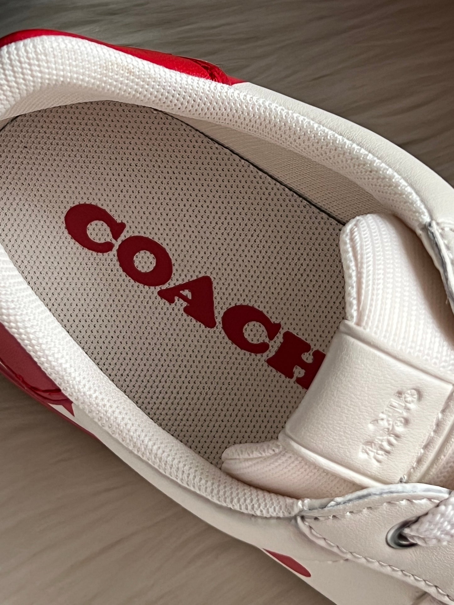 Coach Lowline Low Top Sneaker With Valentine's Print