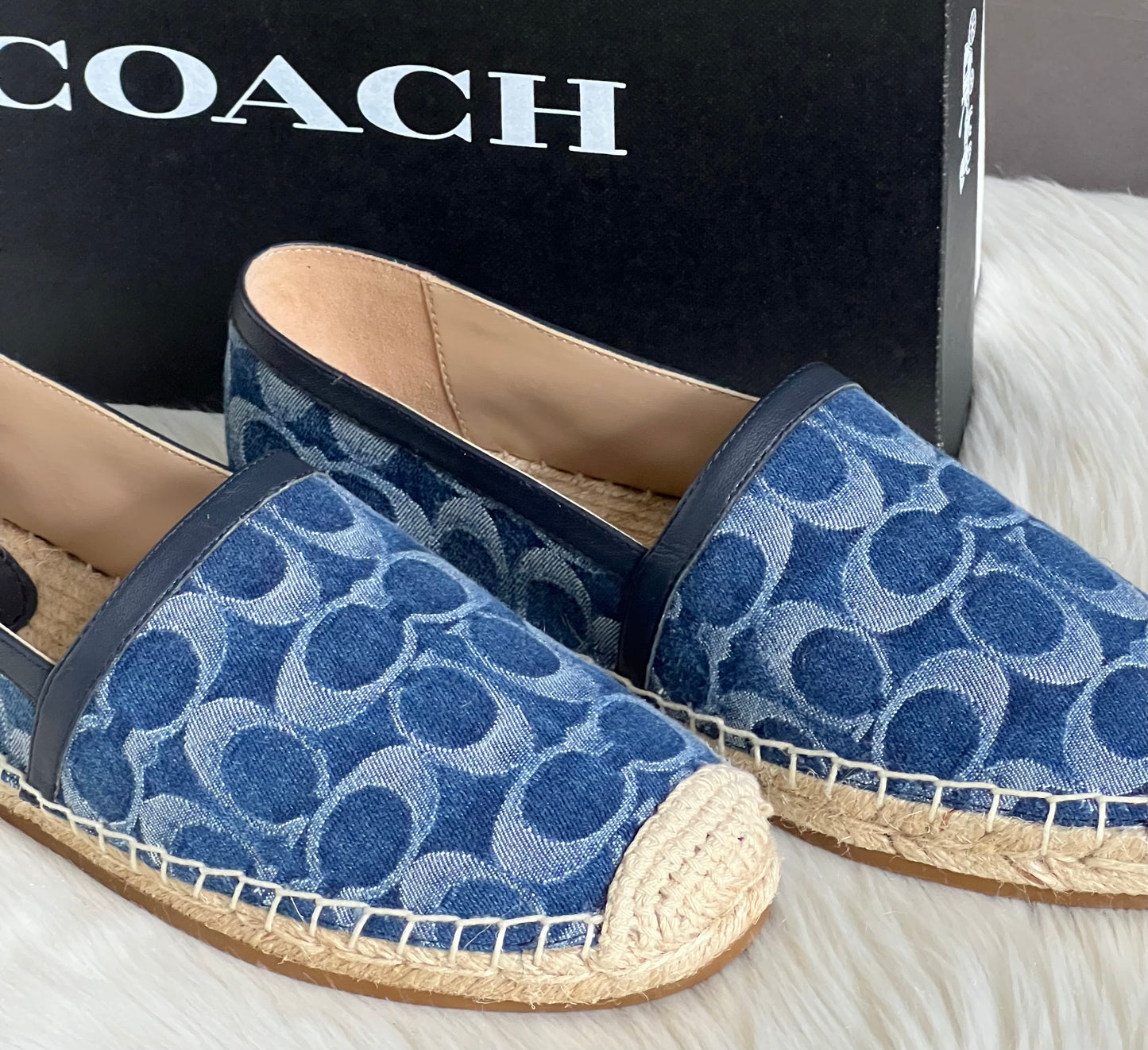 Coach Collins Denim Espadrille