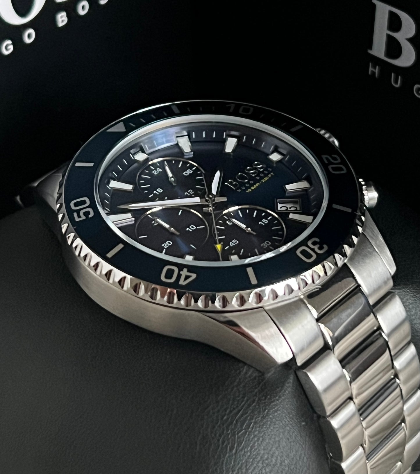 Hugo Boss Men’s Admiral Blue Dial Watch