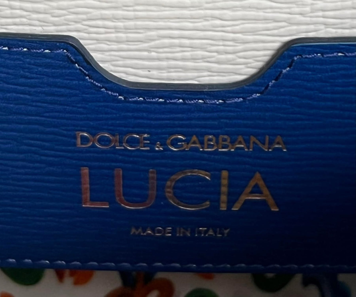 Dolce & Gabbana Majolica Lucia Crossbody Bag