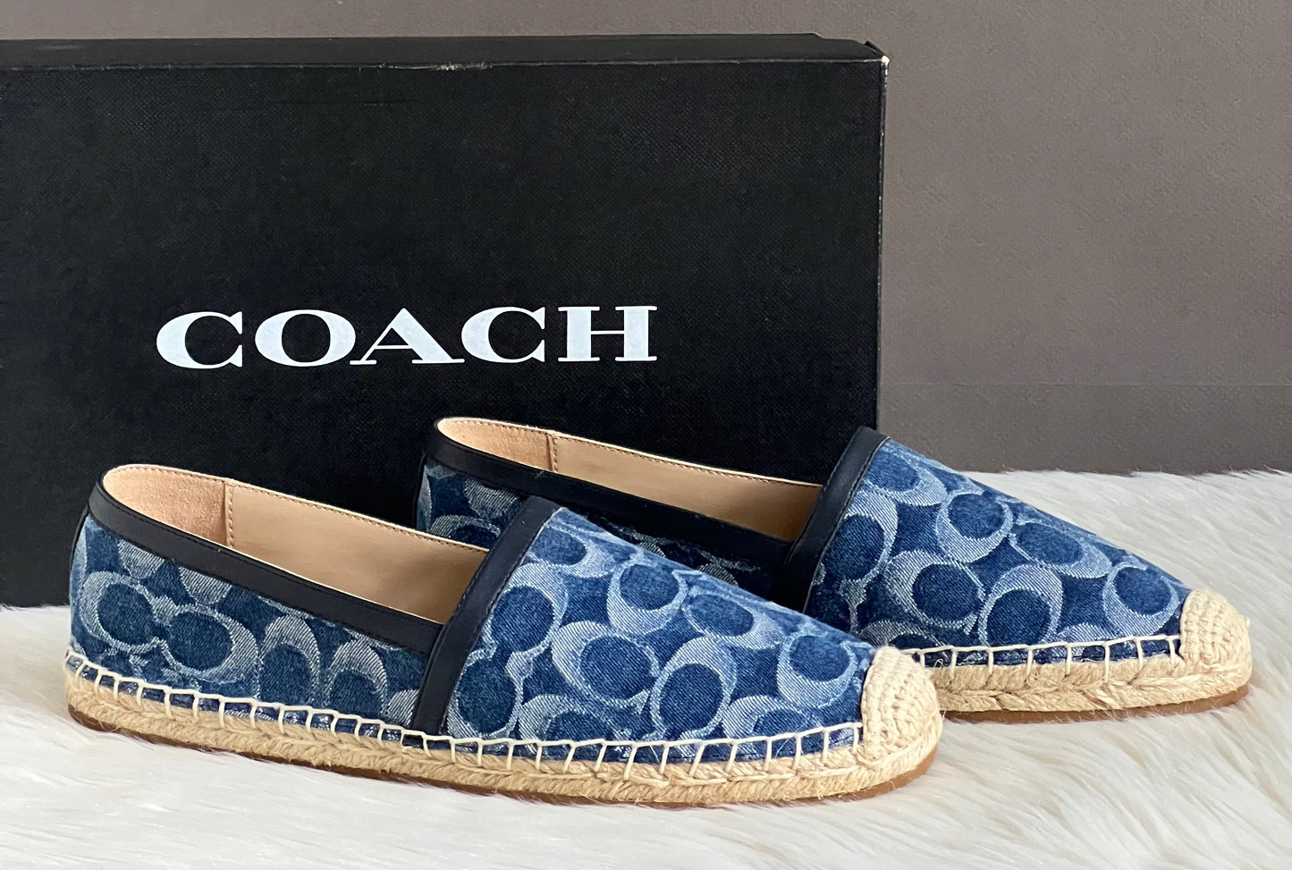 Coach Collins Denim Espadrille