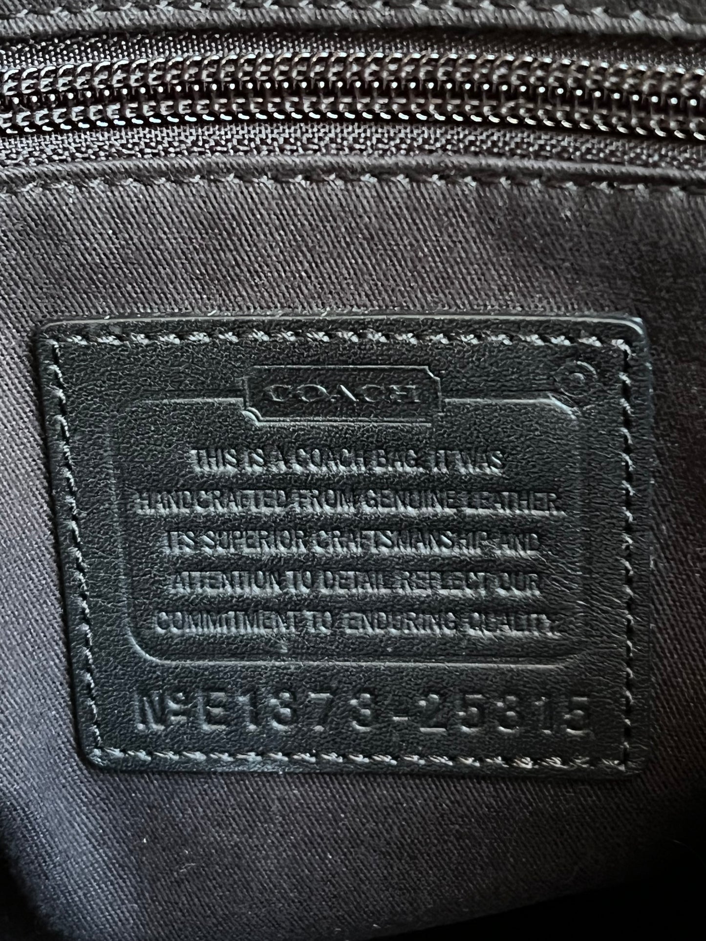 Coach Fur Duffle Bag