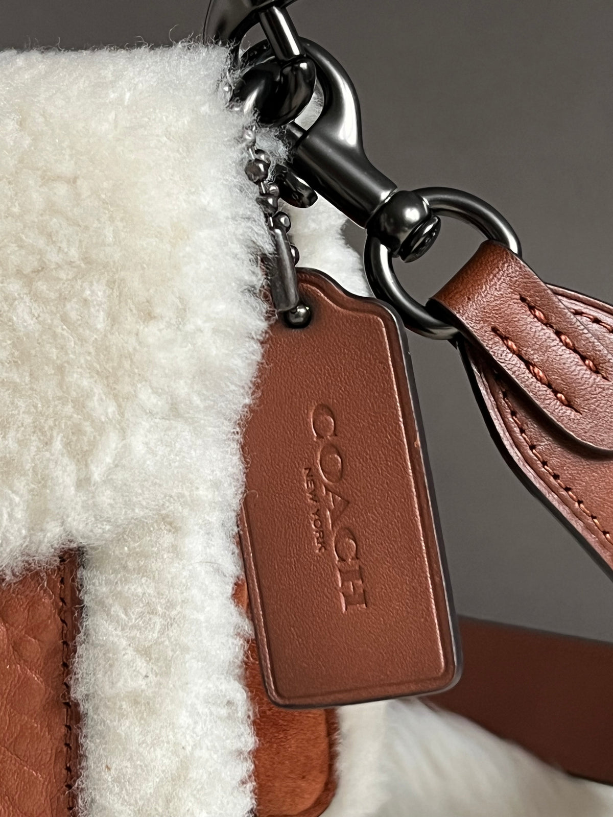 Coach Tabby Shoulder Bag 26 In Shearling
