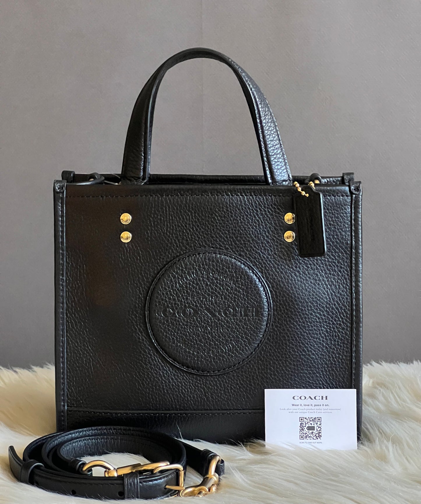 Coach Dempsey Tote 22 with Coach Patch