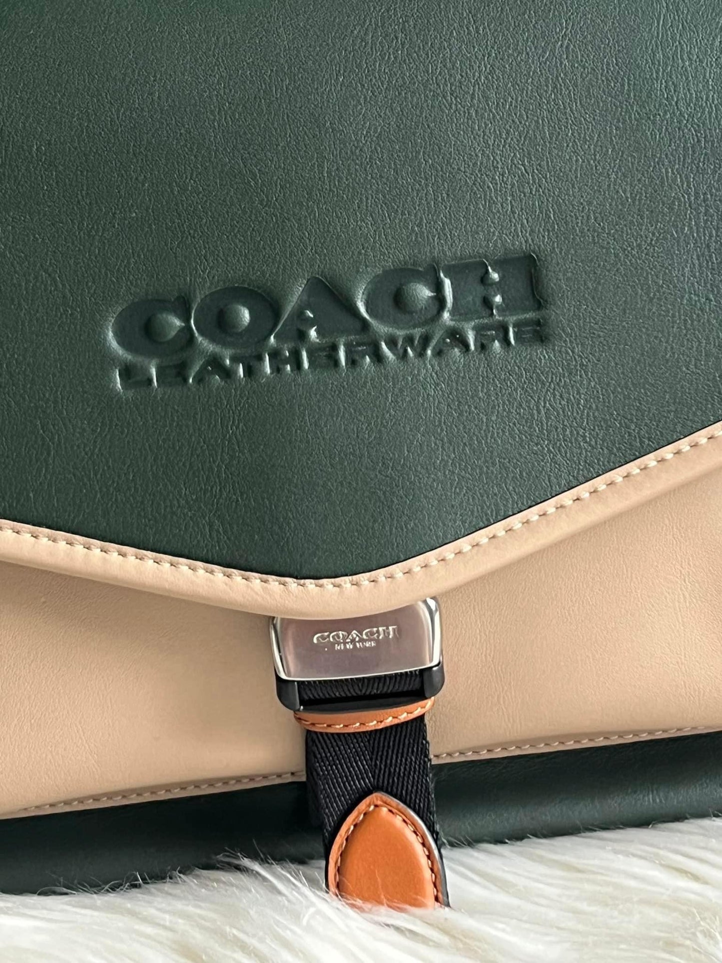 Coach Charter Messenger in Colorblock