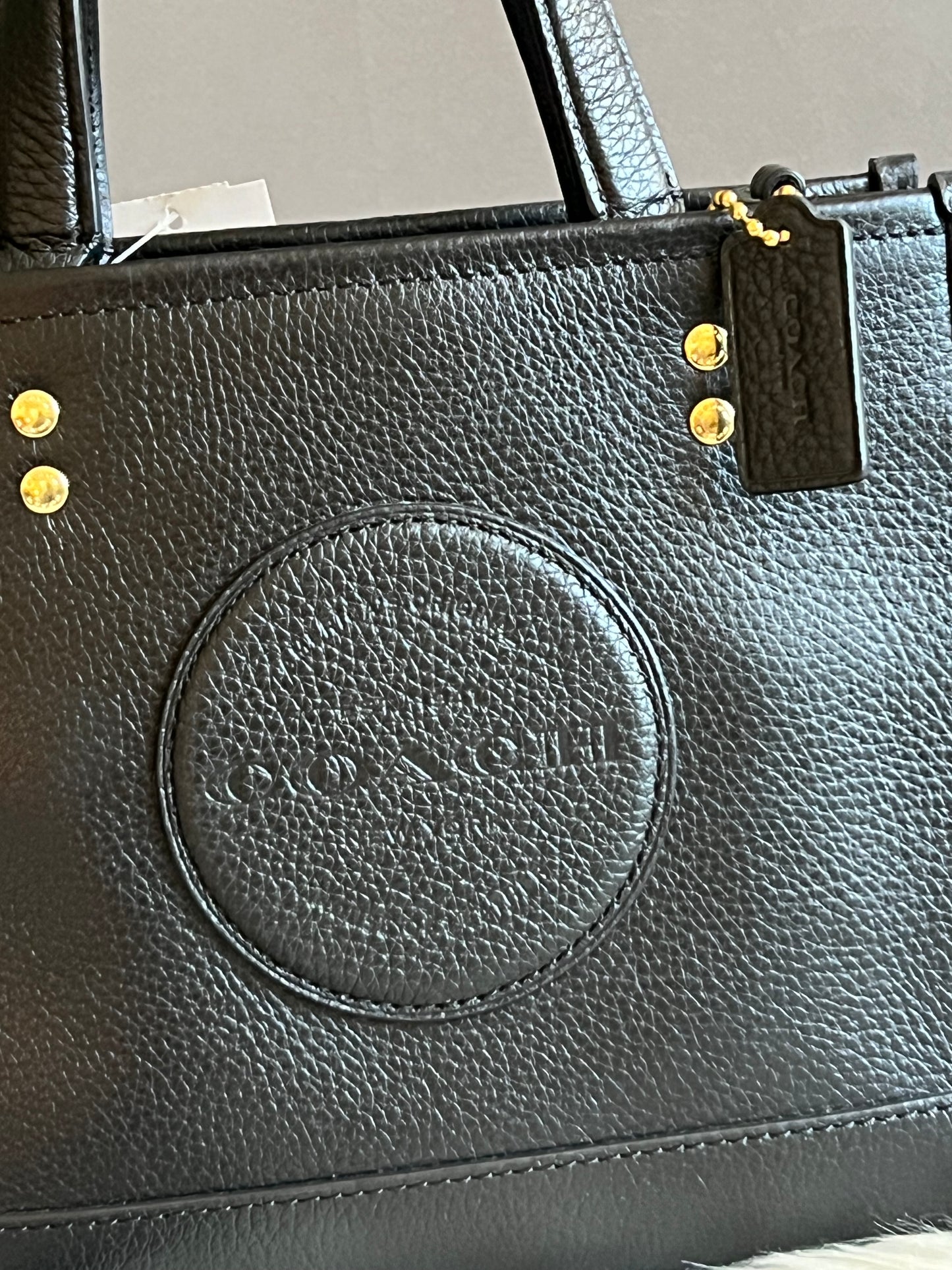 Coach Dempsey Tote 22 with Coach Patch