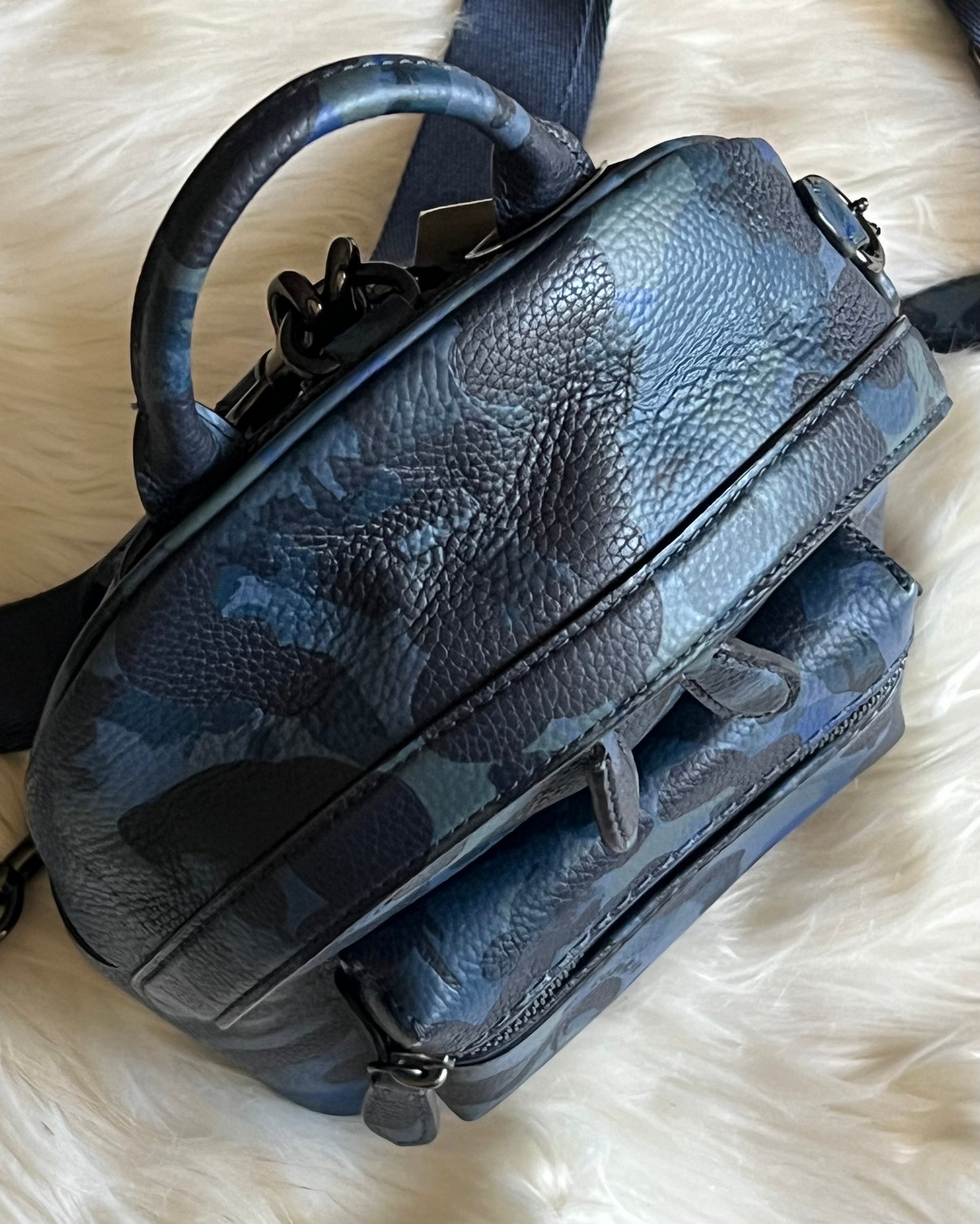 Coach Charter Backpack 18 with Camo Print