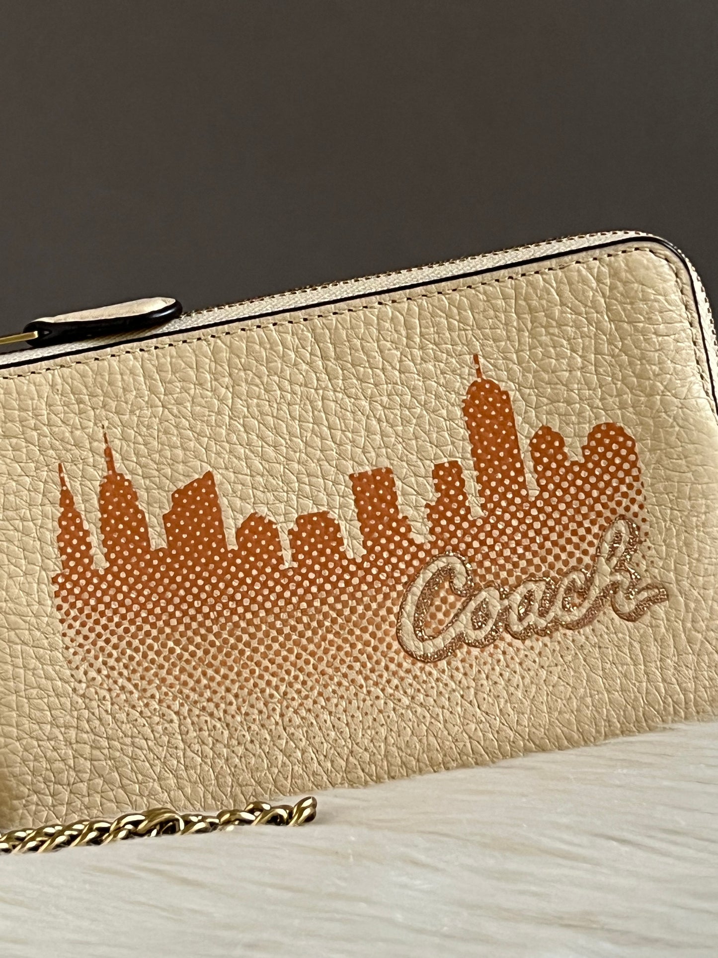 Coach X Jennifer Lopez Corner Zip Wristlet